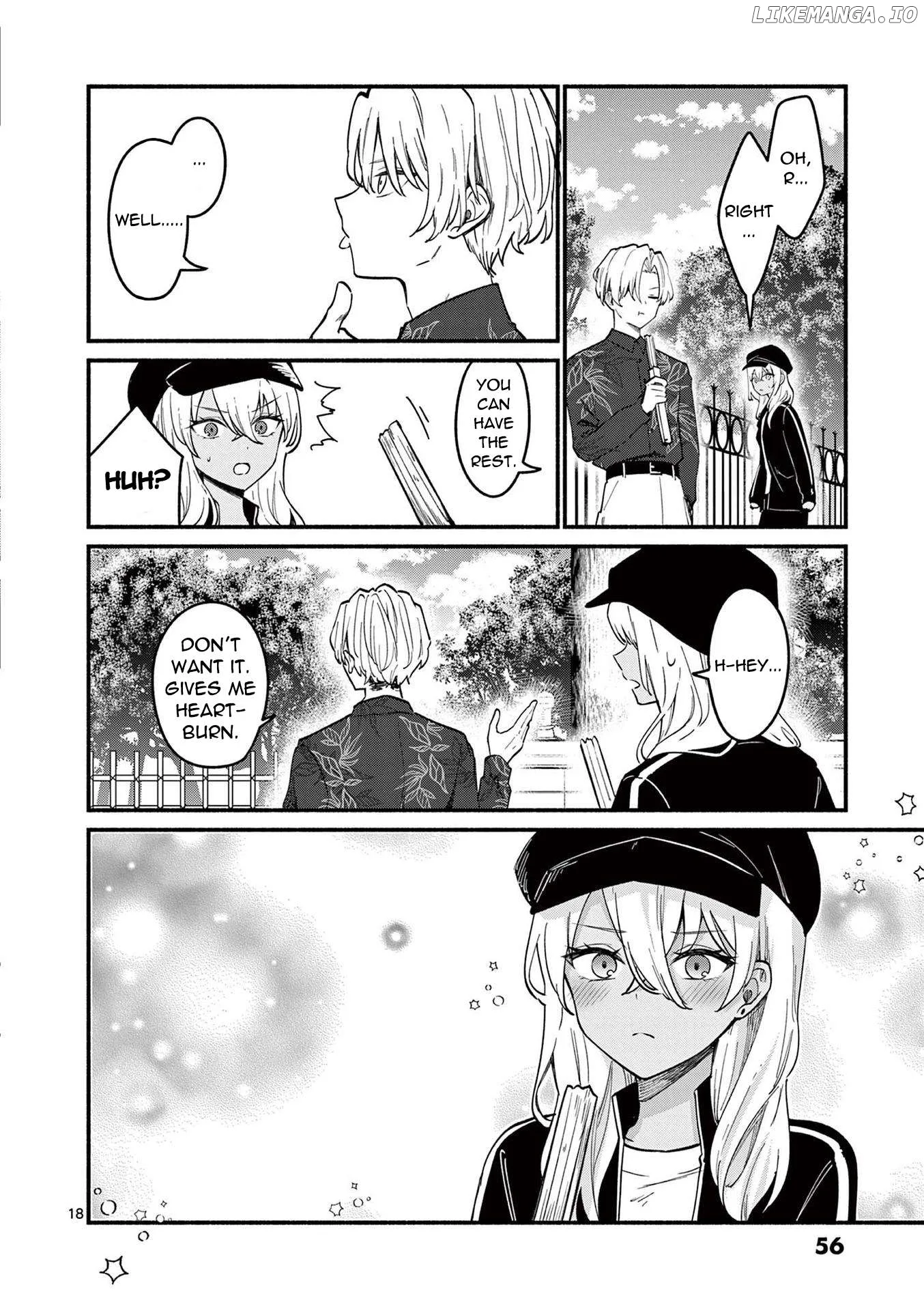 Shiotaiou no Sato-san ga Ore ni dake Amai Chapter 70 page 18