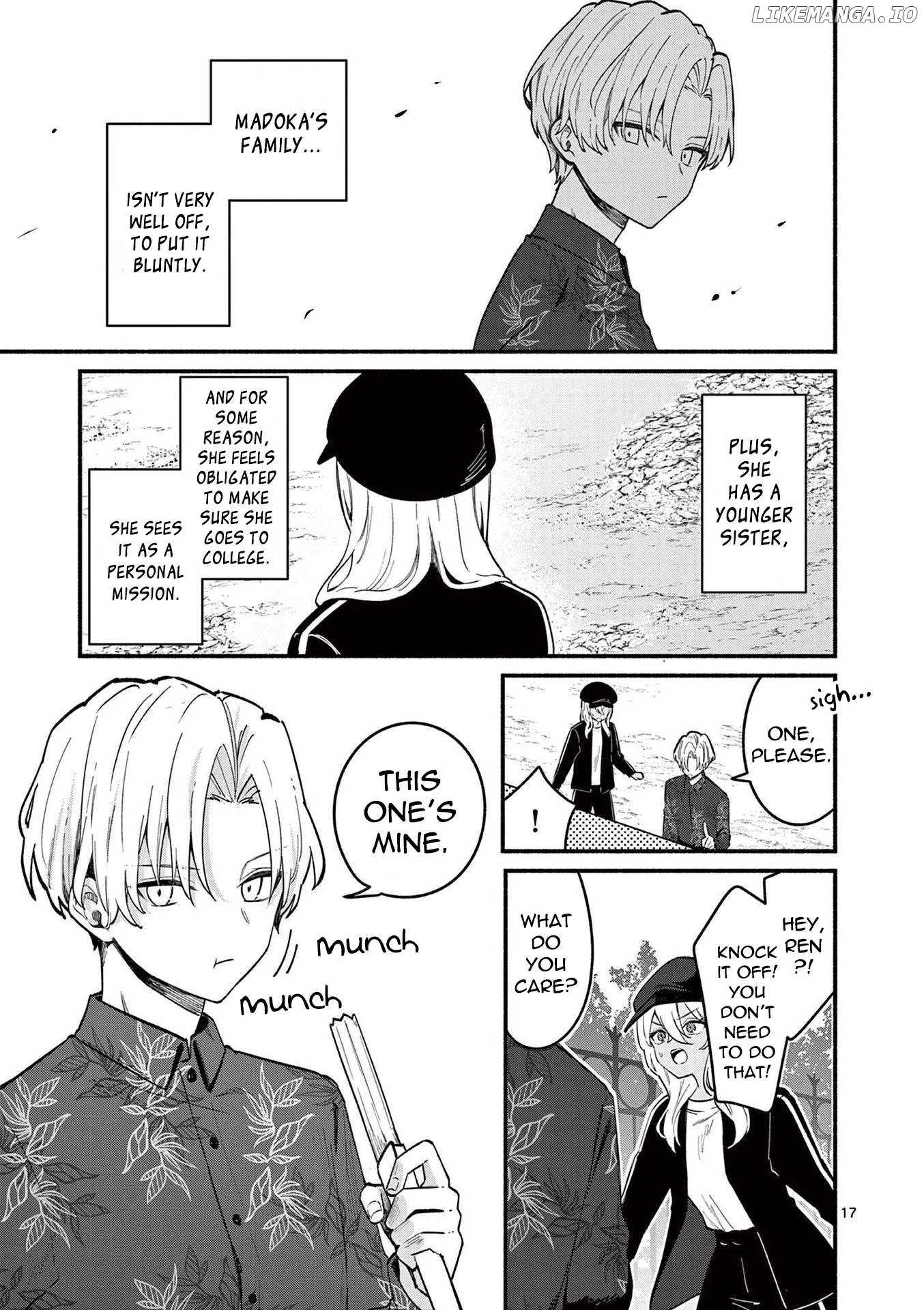 Shiotaiou no Sato-san ga Ore ni dake Amai Chapter 70 page 17