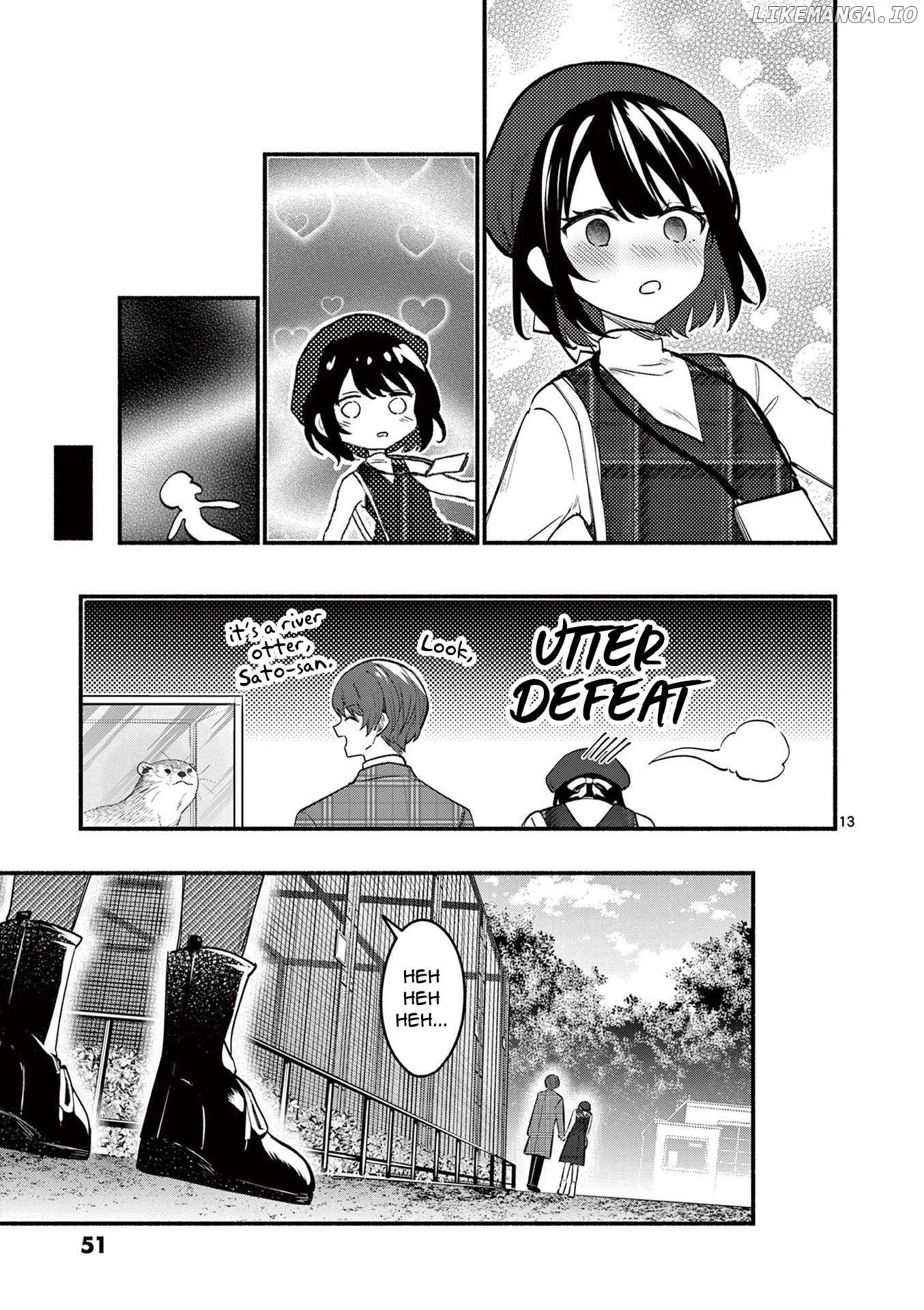 Shiotaiou no Sato-san ga Ore ni dake Amai Chapter 70 page 13
