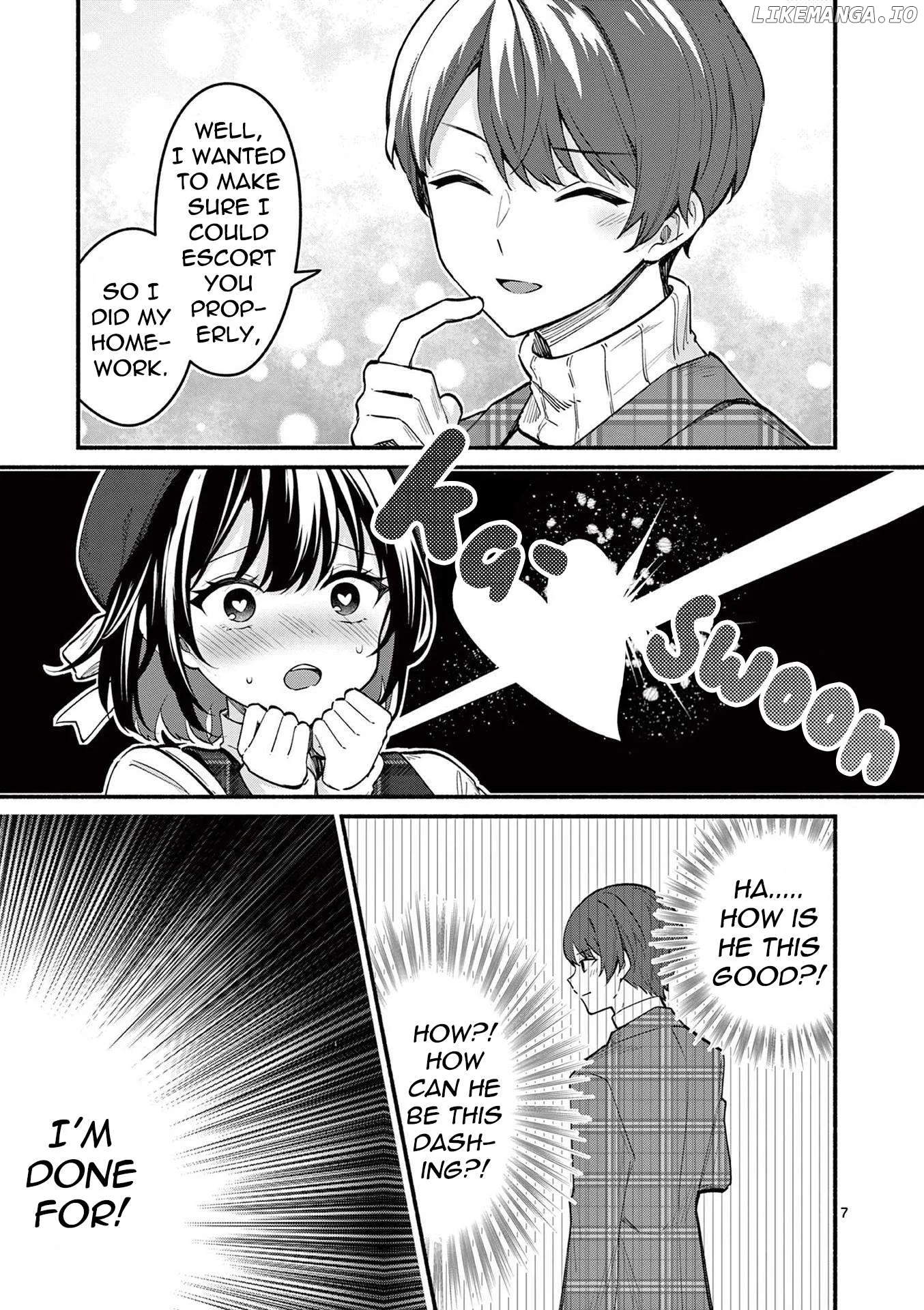 Shiotaiou no Sato-san ga Ore ni dake Amai Chapter 70 page 7