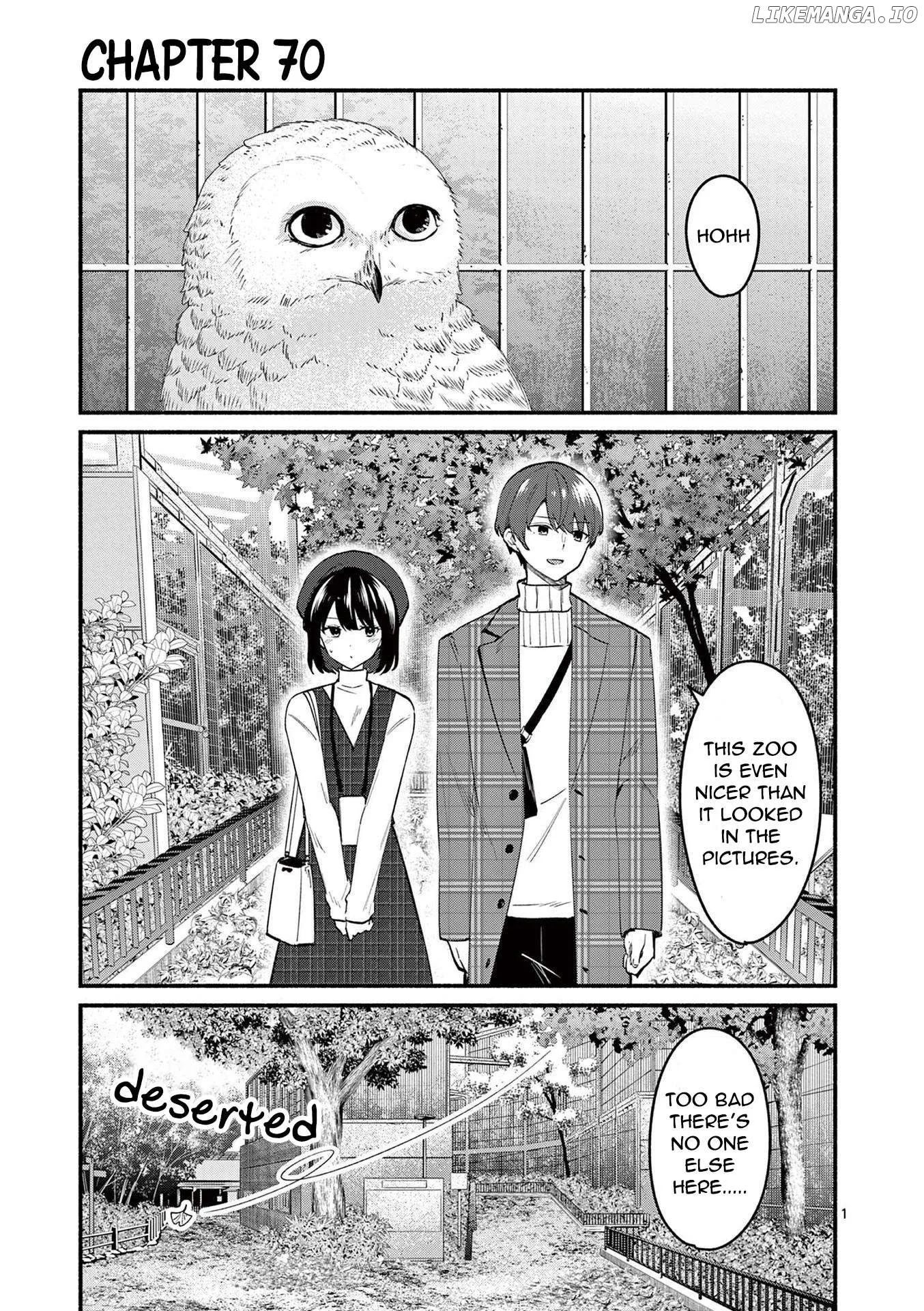 Shiotaiou no Sato-san ga Ore ni dake Amai Chapter 70 page 1