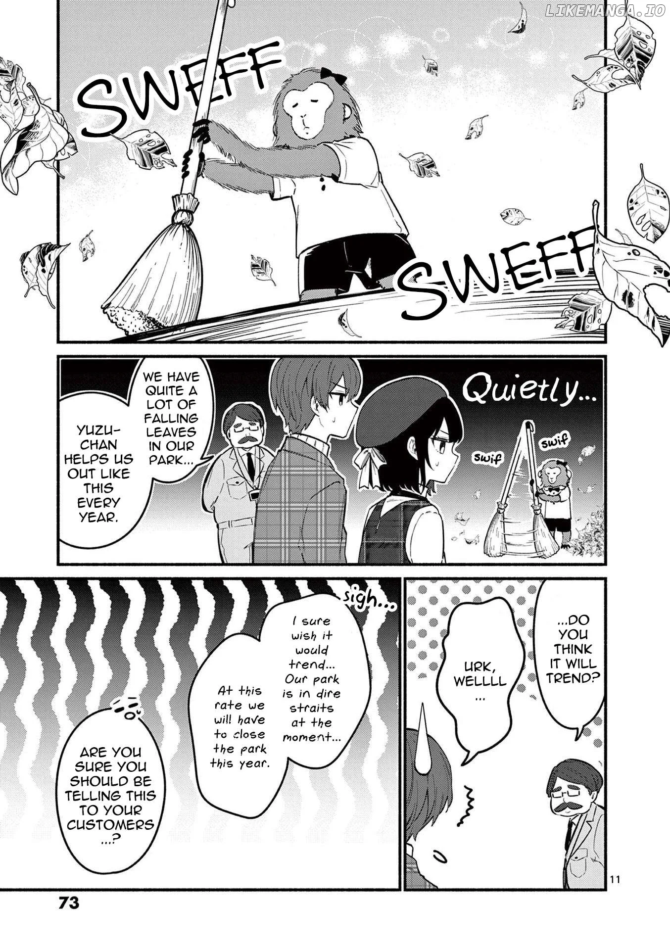 Shiotaiou no Sato-san ga Ore ni dake Amai Chapter 71 page 11