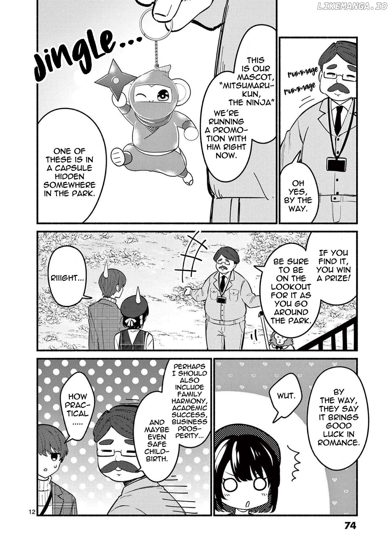 Shiotaiou no Sato-san ga Ore ni dake Amai Chapter 71 page 12