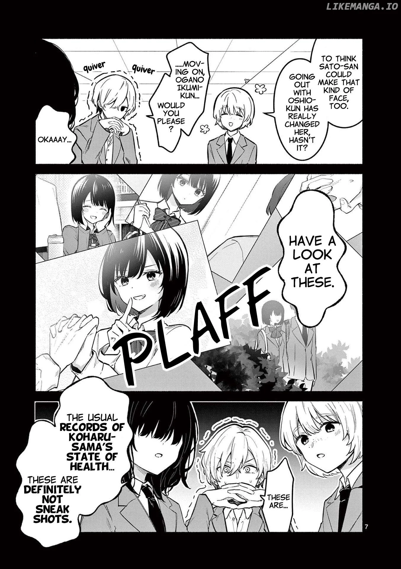 Shiotaiou no Sato-san ga Ore ni dake Amai Chapter 72 page 7