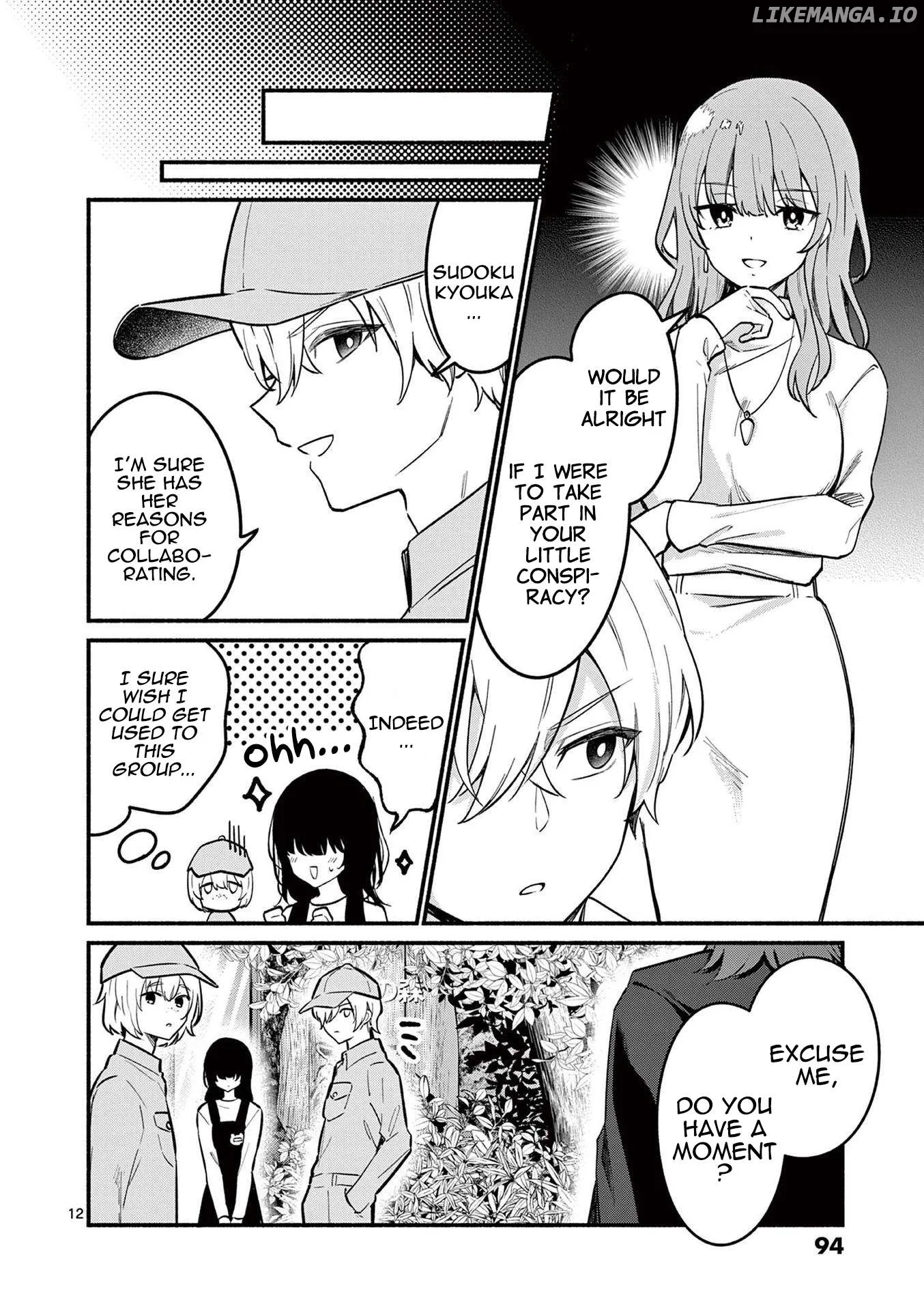 Shiotaiou no Sato-san ga Ore ni dake Amai Chapter 72 page 12