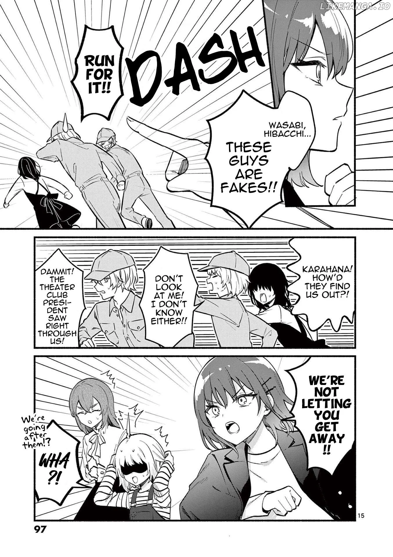 Shiotaiou no Sato-san ga Ore ni dake Amai Chapter 72 page 15