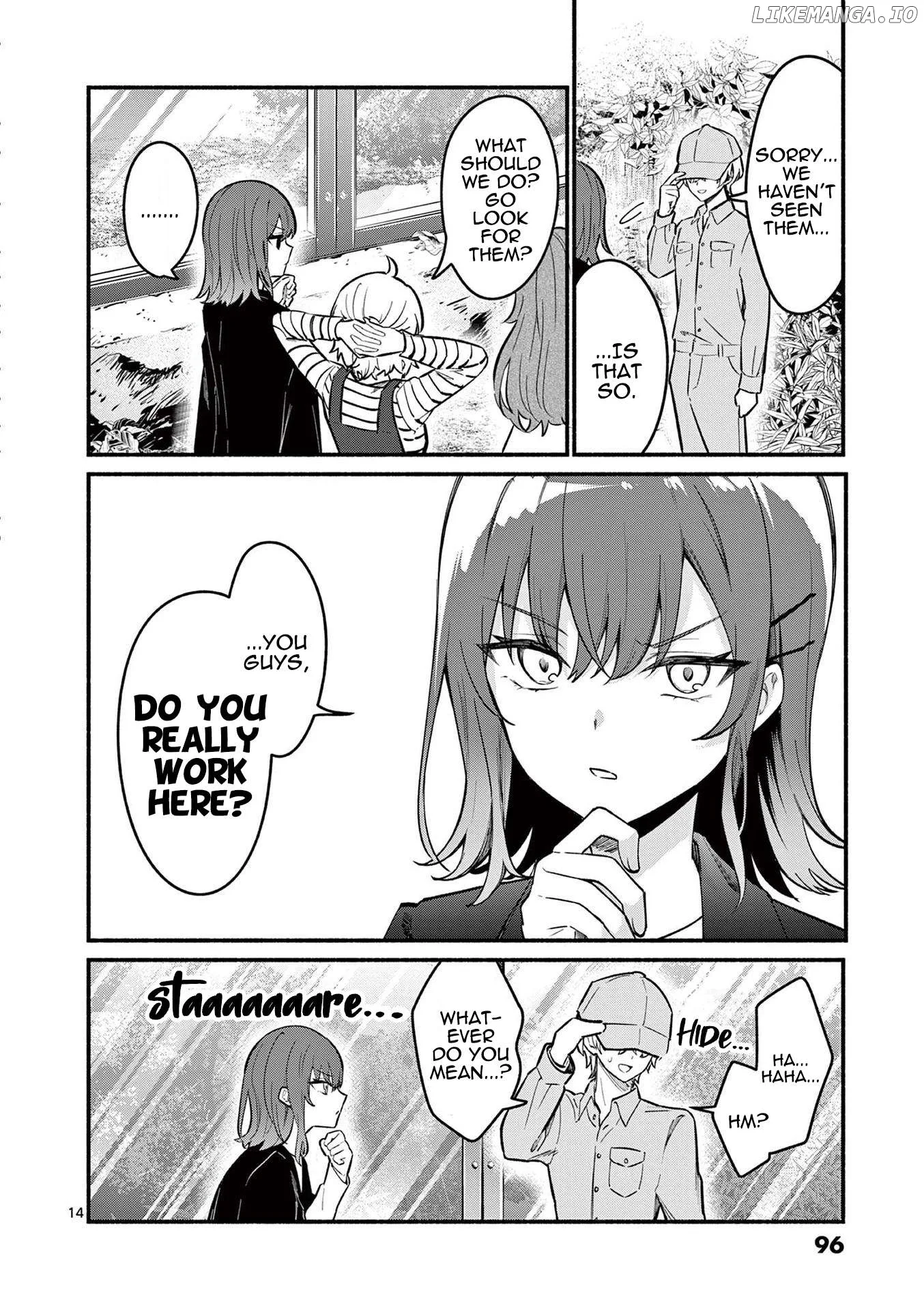 Shiotaiou no Sato-san ga Ore ni dake Amai Chapter 72 page 14
