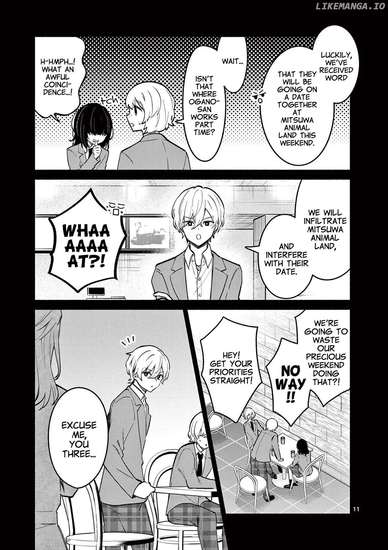 Shiotaiou no Sato-san ga Ore ni dake Amai Chapter 72 page 11