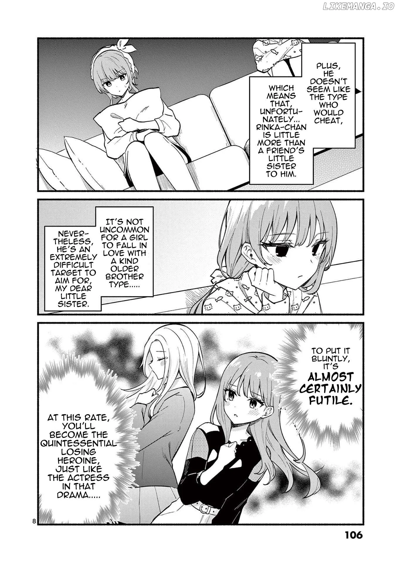 Shiotaiou no Sato-san ga Ore ni dake Amai Chapter 73 page 8