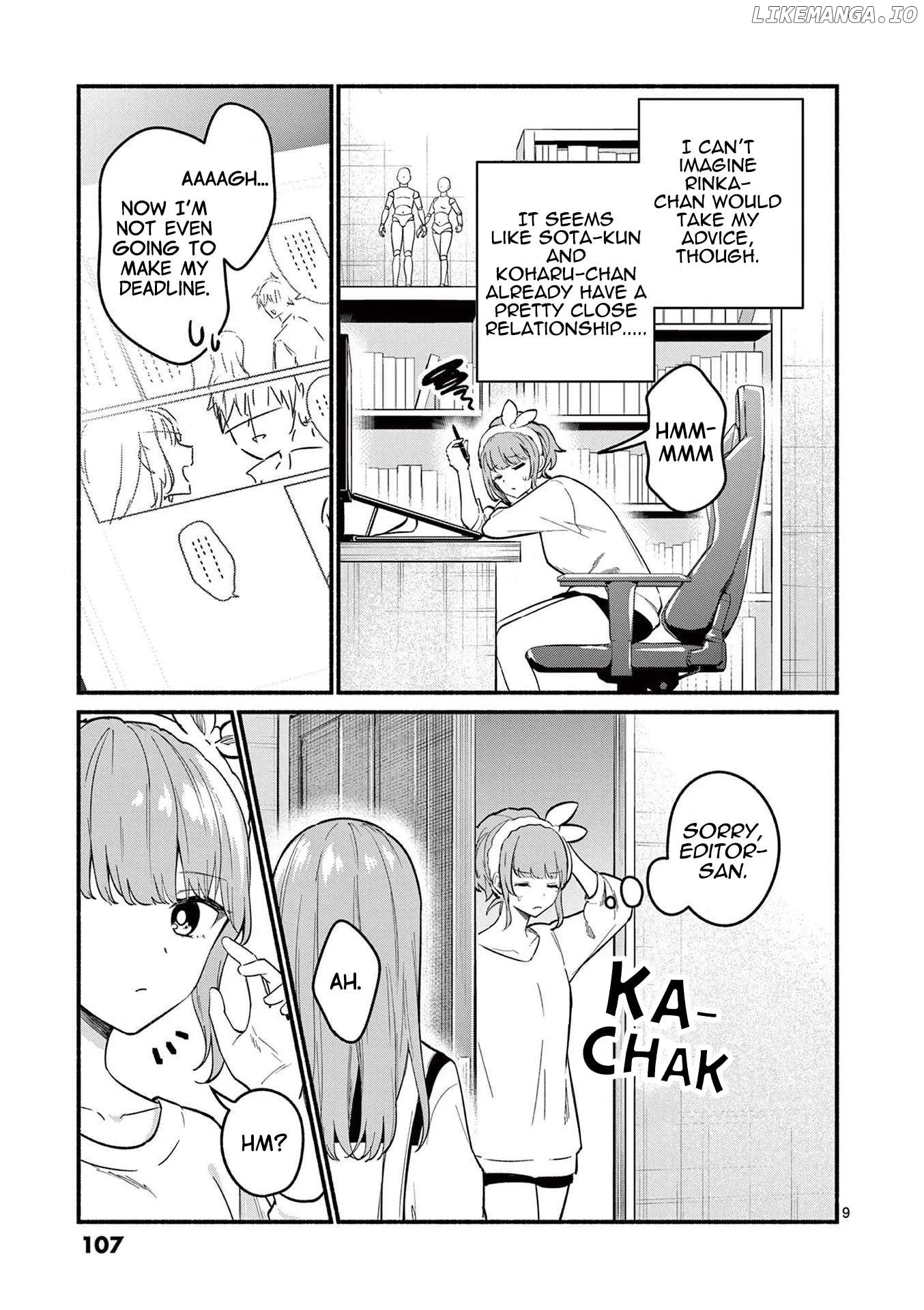 Shiotaiou no Sato-san ga Ore ni dake Amai Chapter 73 page 9