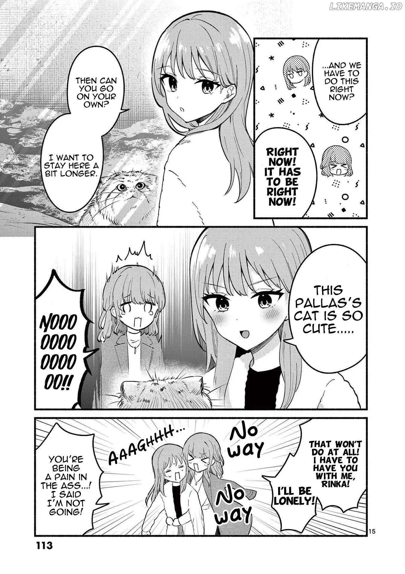 Shiotaiou no Sato-san ga Ore ni dake Amai Chapter 73 page 15