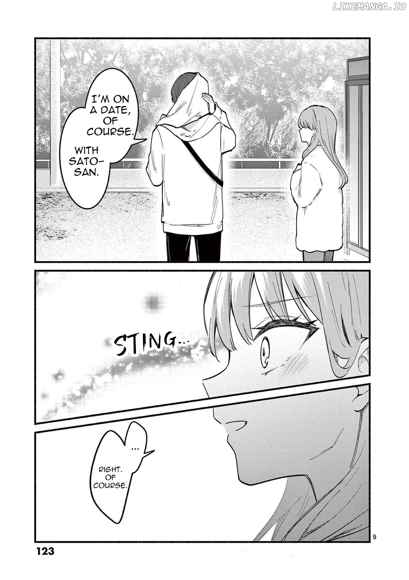 Shiotaiou no Sato-san ga Ore ni dake Amai Chapter 74 page 9