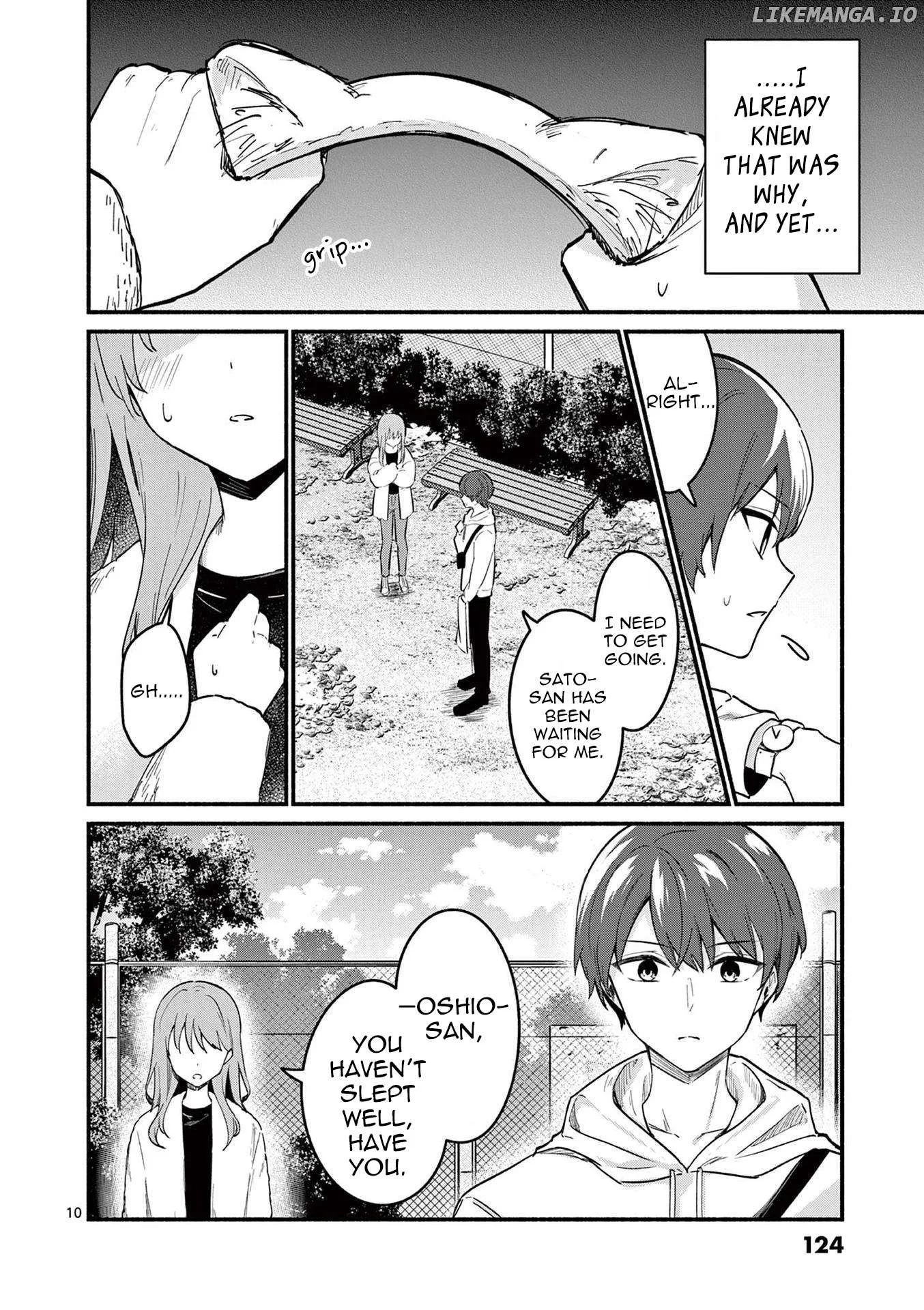 Shiotaiou no Sato-san ga Ore ni dake Amai Chapter 74 page 10