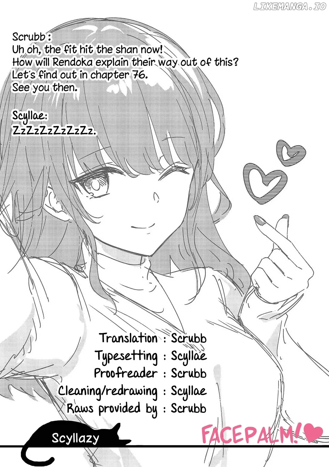 Shiotaiou no Sato-san ga Ore ni dake Amai Chapter 75 page 19