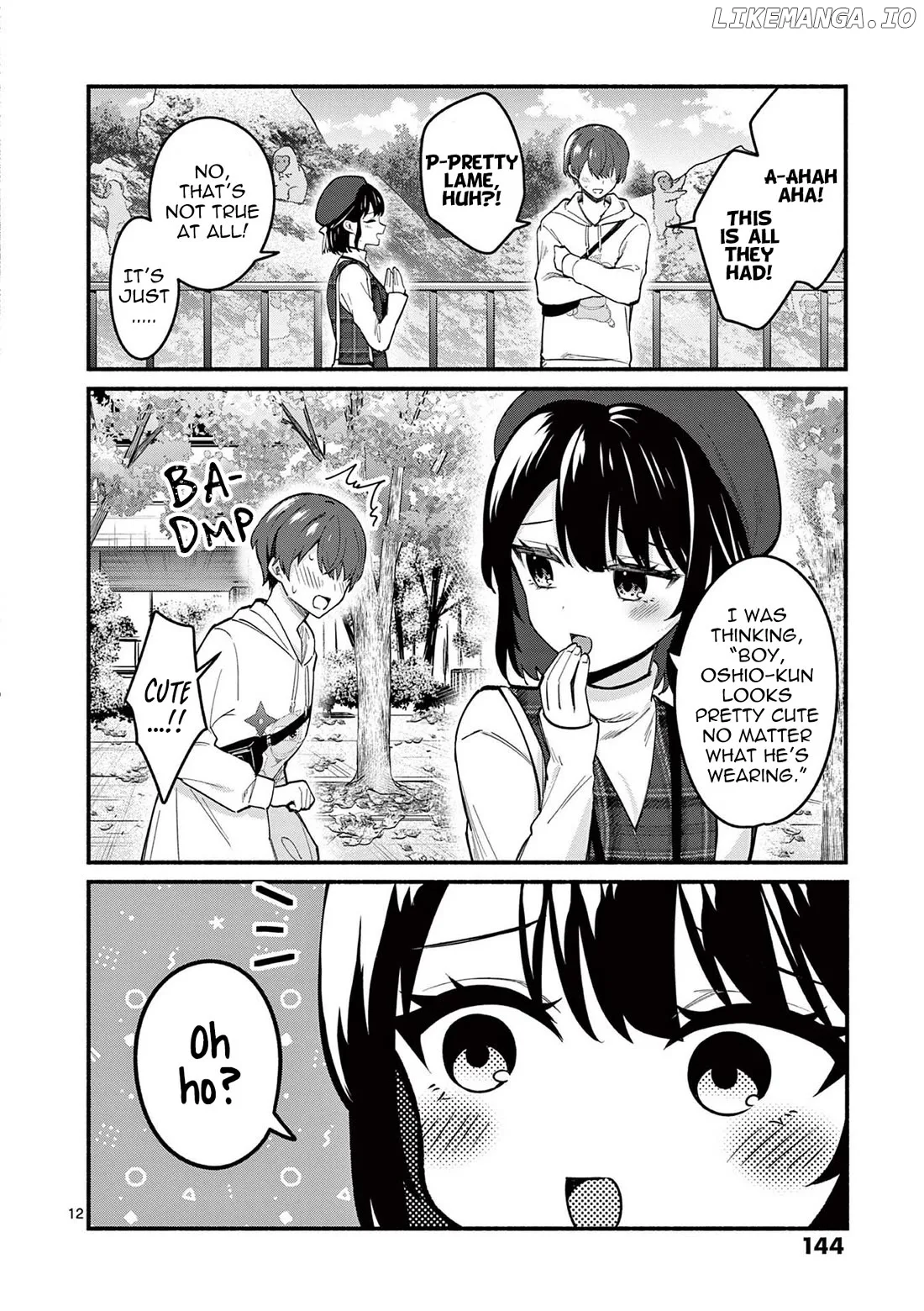 Shiotaiou no Sato-san ga Ore ni dake Amai Chapter 75 page 12