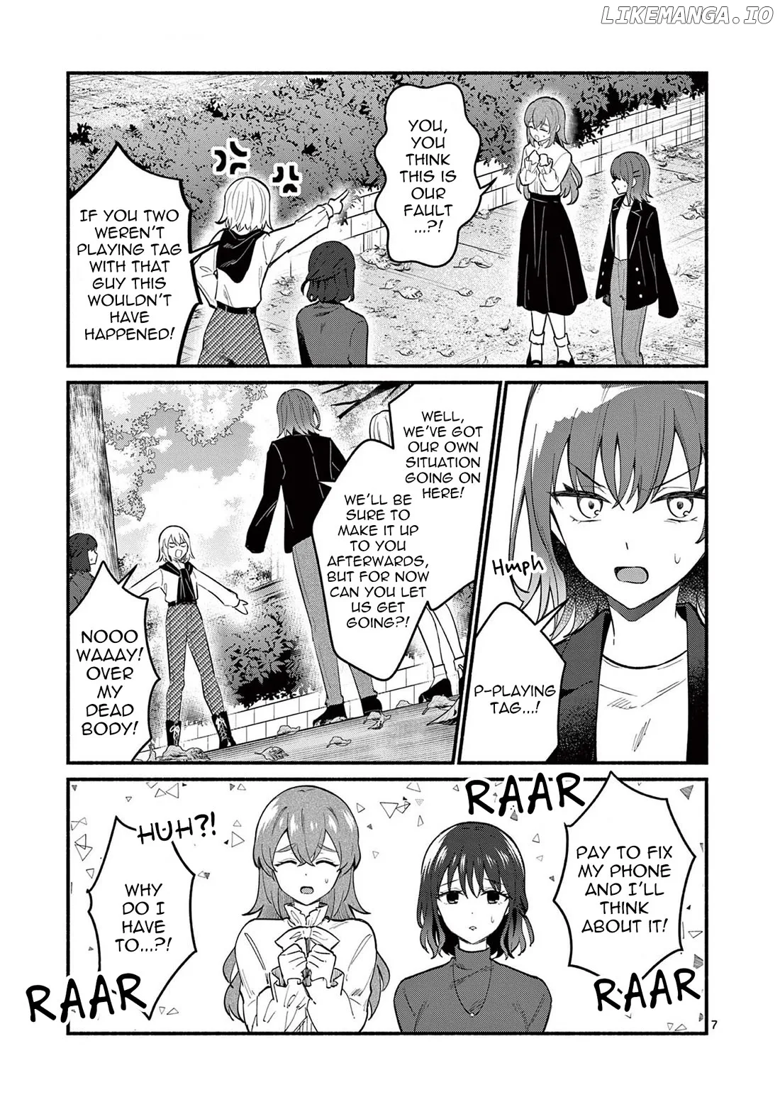 Shiotaiou no Sato-san ga Ore ni dake Amai Chapter 75 page 7