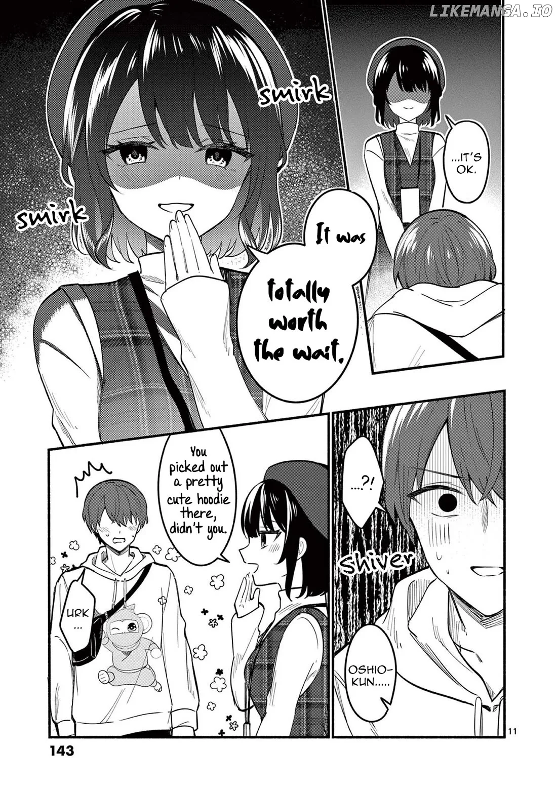 Shiotaiou no Sato-san ga Ore ni dake Amai Chapter 75 page 11