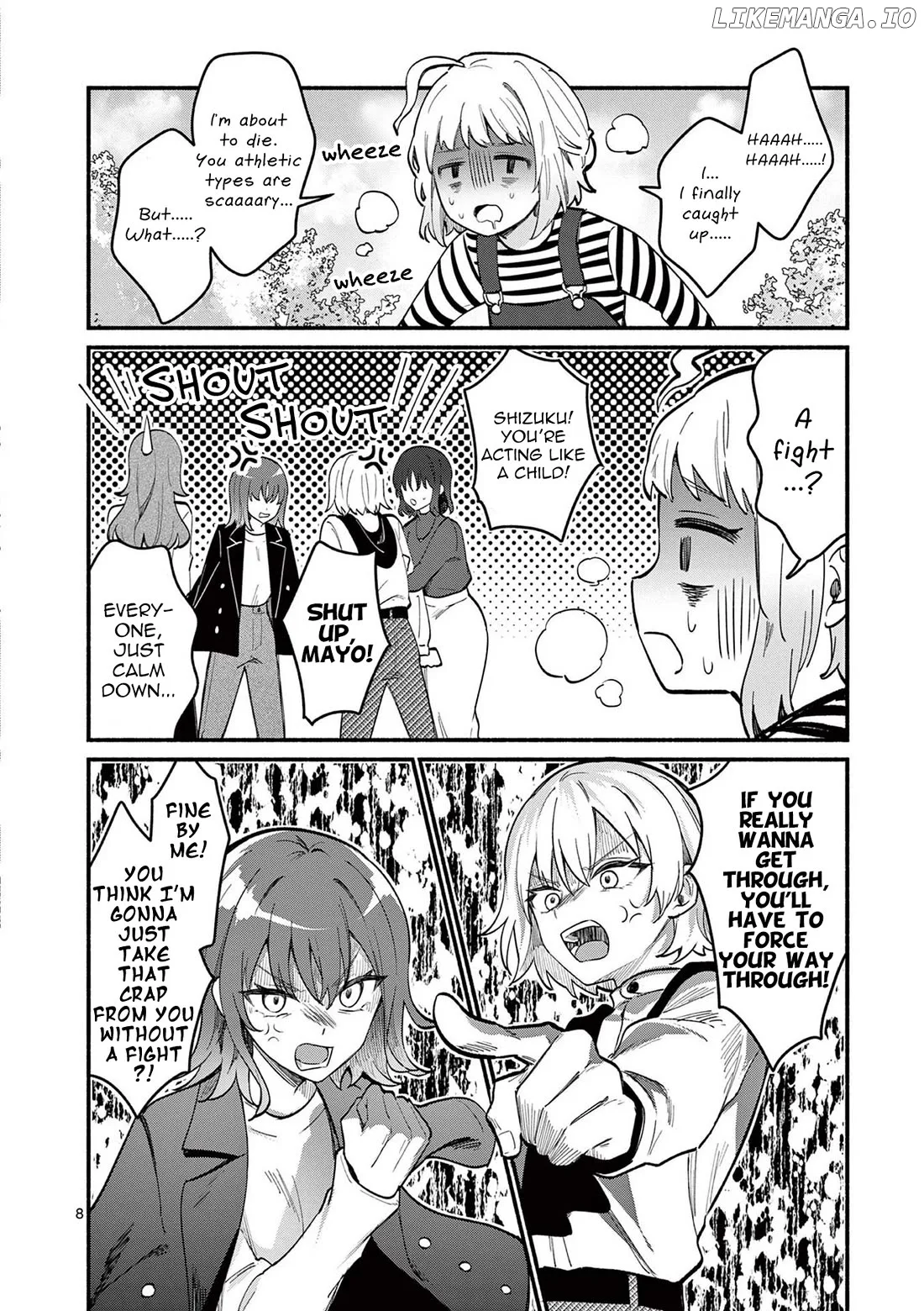 Shiotaiou no Sato-san ga Ore ni dake Amai Chapter 75 page 8