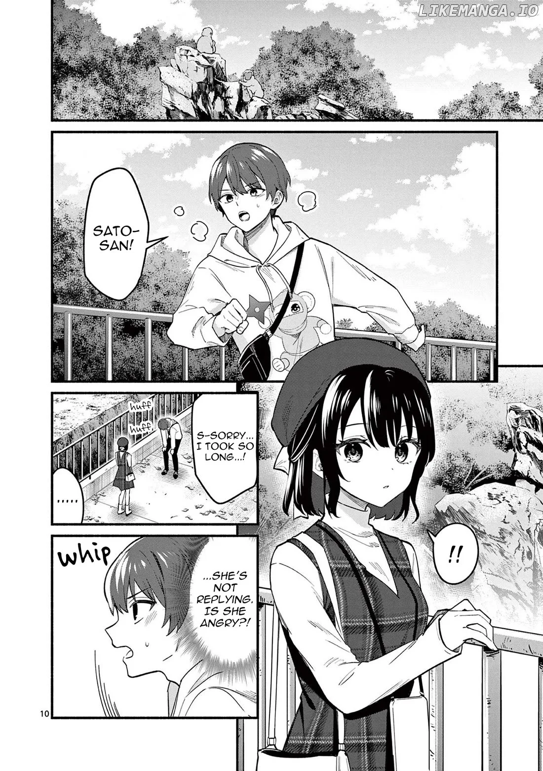 Shiotaiou no Sato-san ga Ore ni dake Amai Chapter 75 page 10