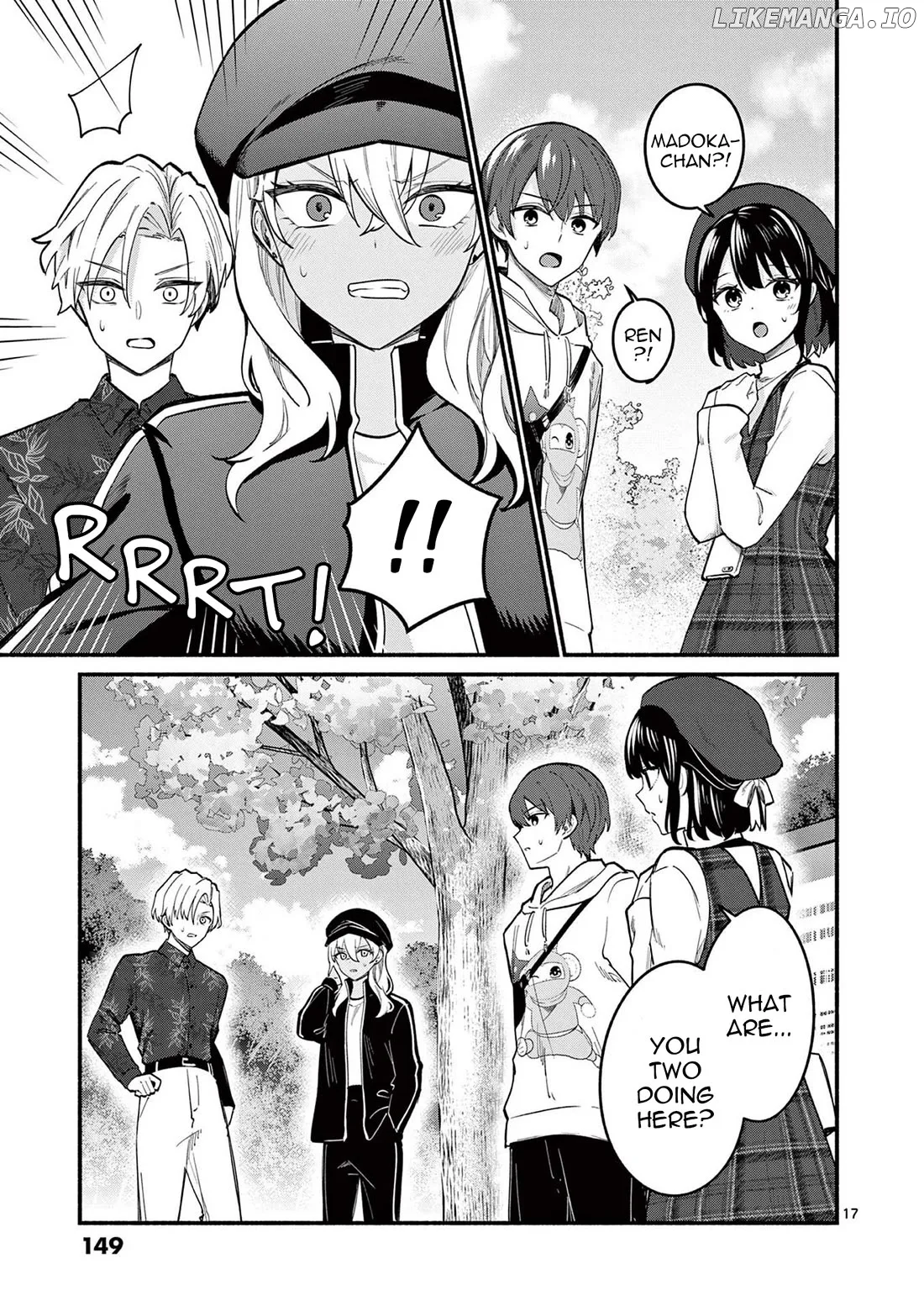 Shiotaiou no Sato-san ga Ore ni dake Amai Chapter 75 page 17