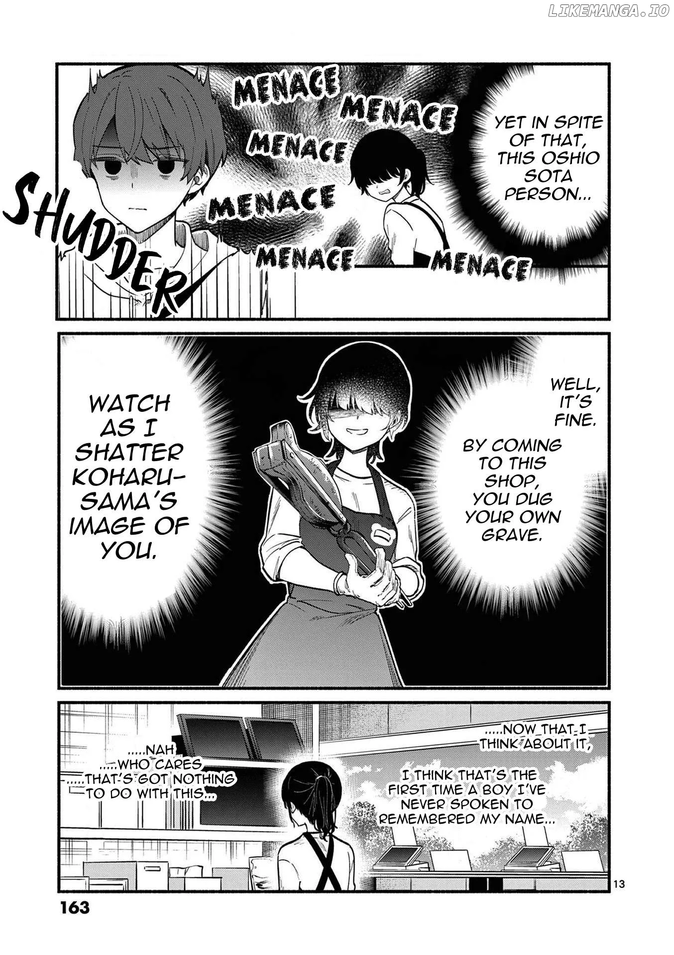 Shiotaiou no Sato-san ga Ore ni dake Amai Chapter 76 page 13