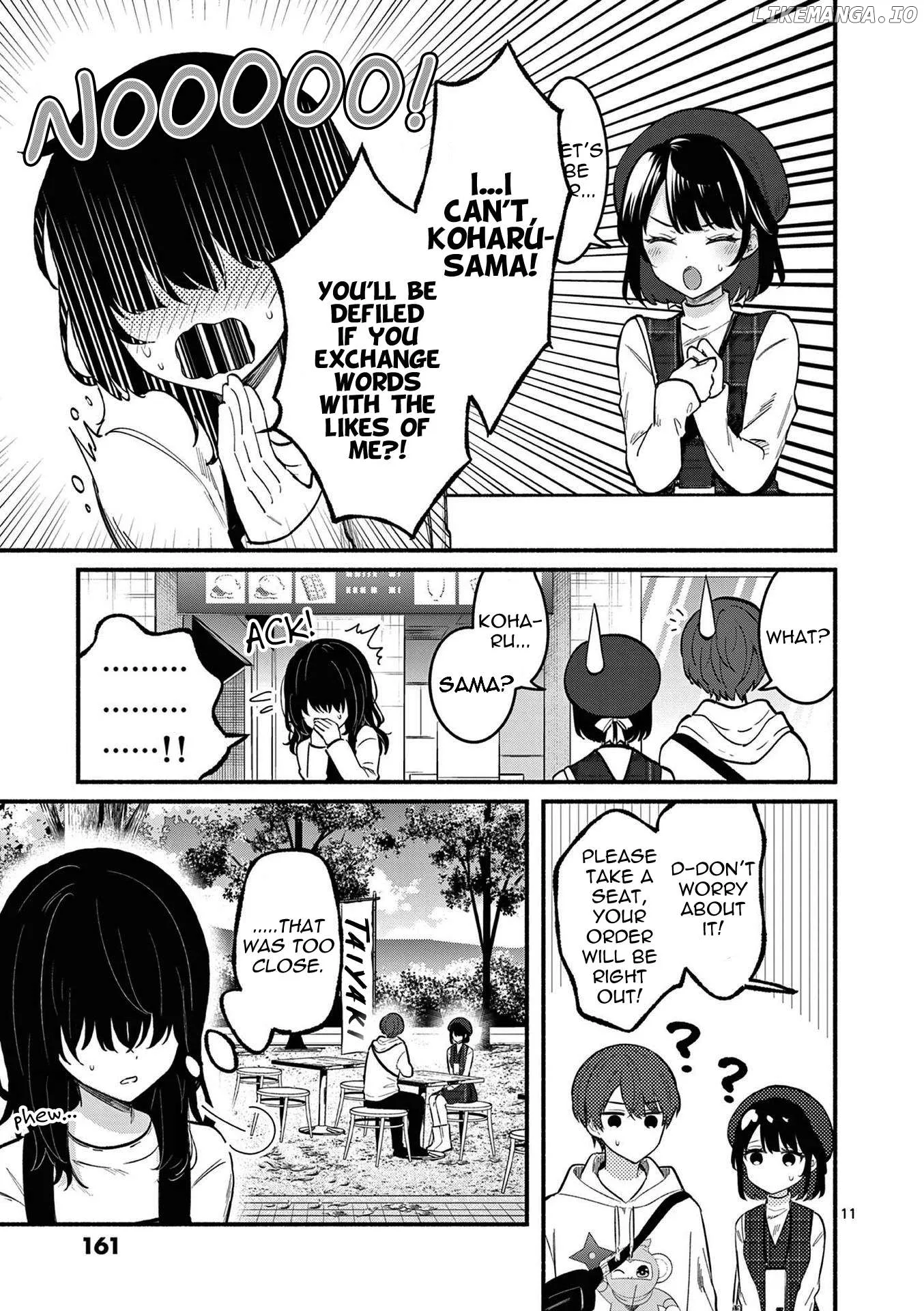 Shiotaiou no Sato-san ga Ore ni dake Amai Chapter 76 page 11