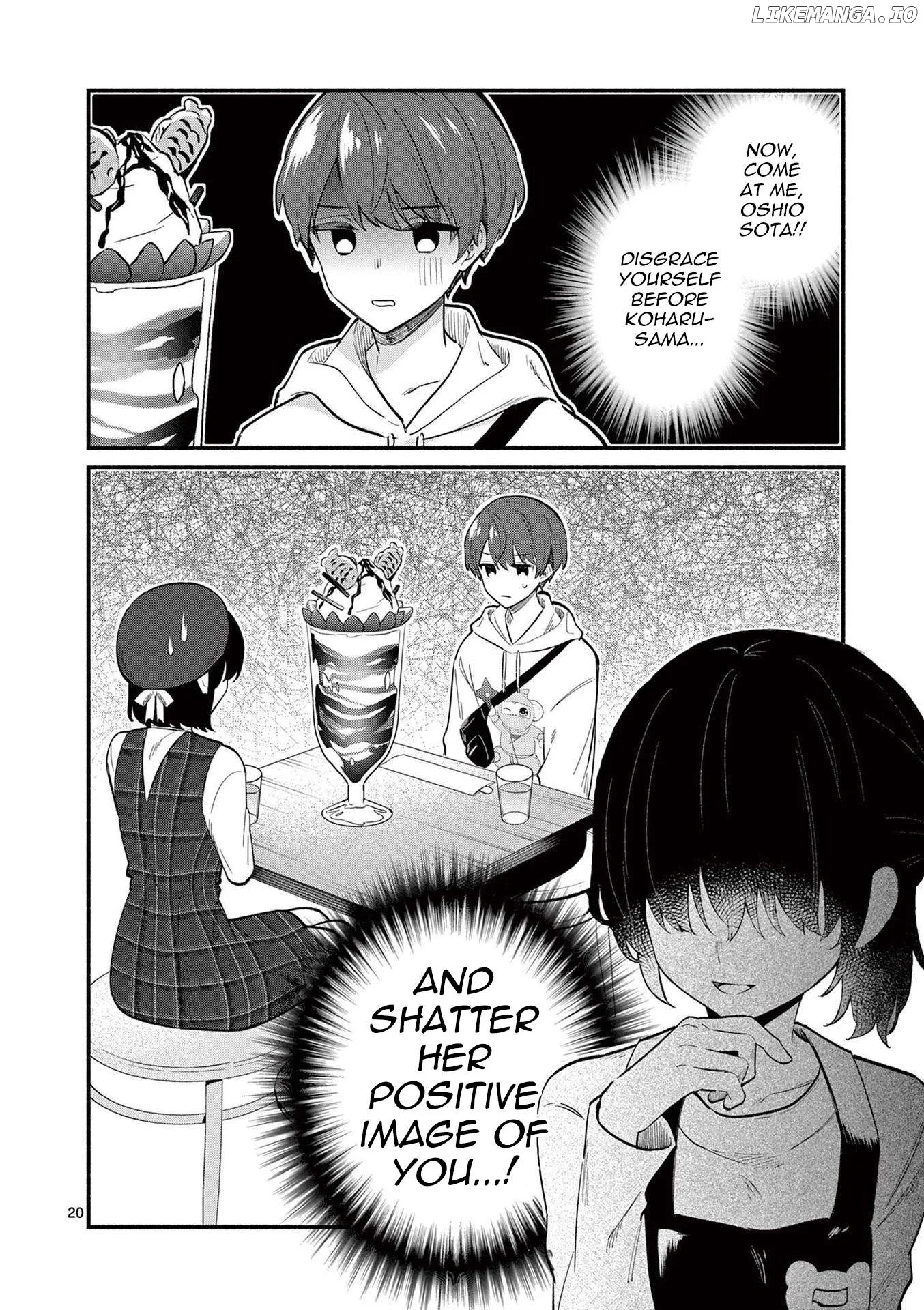 Shiotaiou no Sato-san ga Ore ni dake Amai Chapter 76 page 20