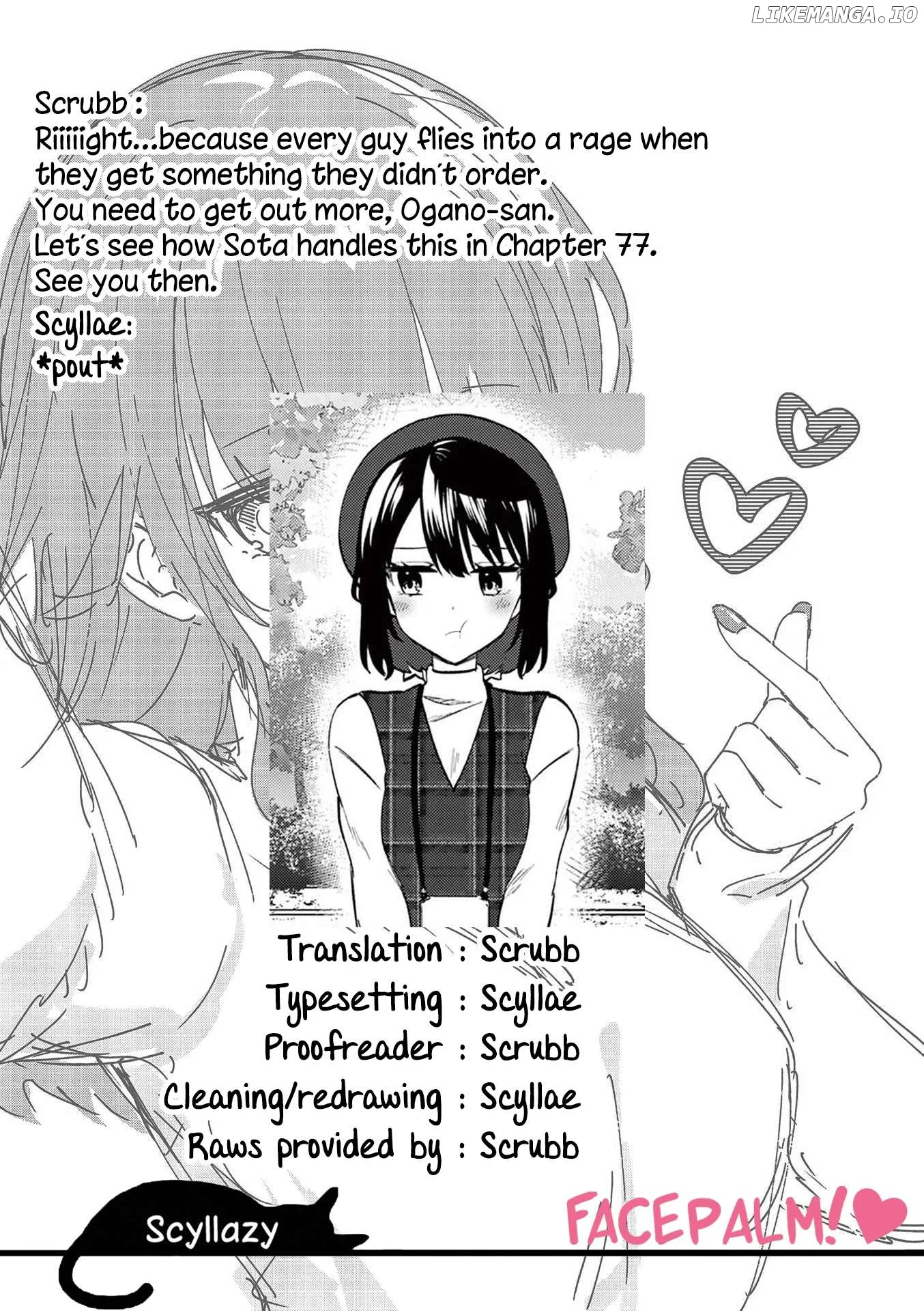 Shiotaiou no Sato-san ga Ore ni dake Amai Chapter 76 page 21