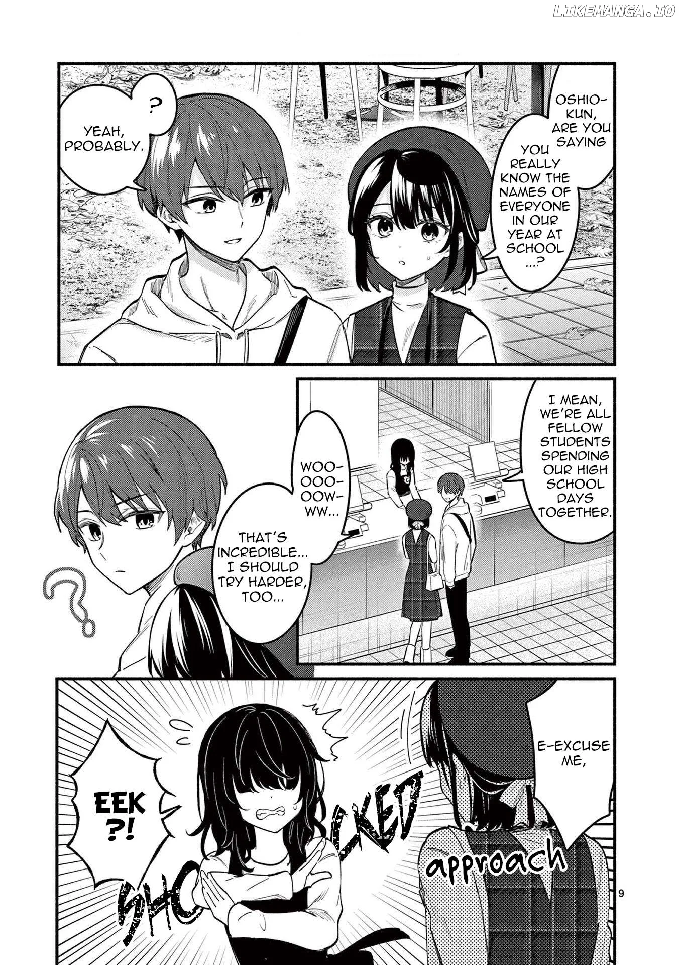 Shiotaiou no Sato-san ga Ore ni dake Amai Chapter 76 page 9