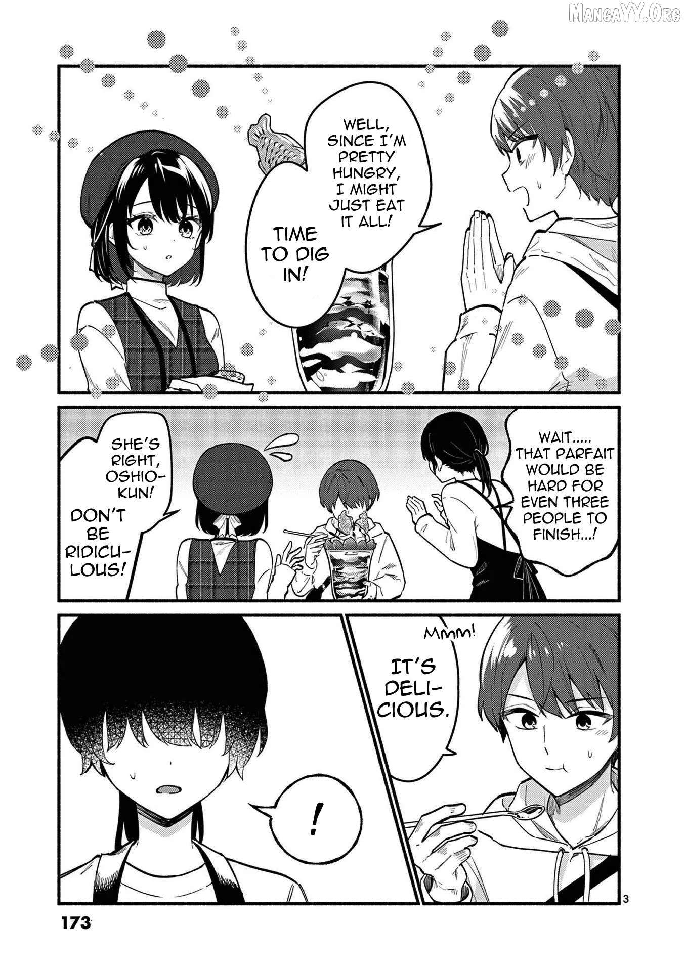 Shiotaiou no Sato-san ga Ore ni dake Amai Chapter 77 page 3
