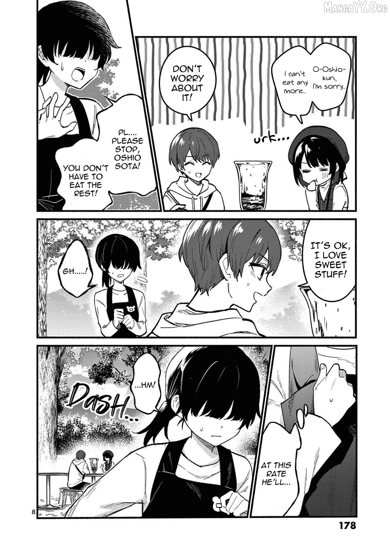 Shiotaiou no Sato-san ga Ore ni dake Amai Chapter 77 page 8