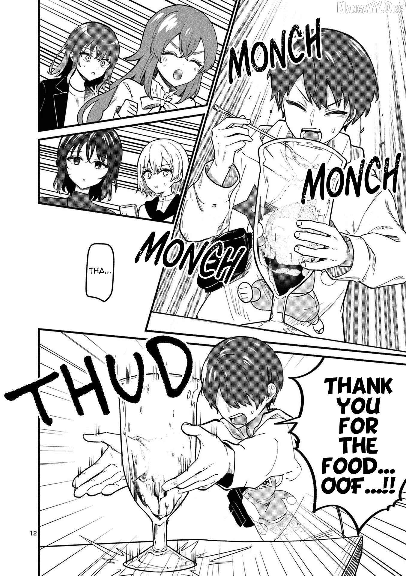 Shiotaiou no Sato-san ga Ore ni dake Amai Chapter 77 page 12