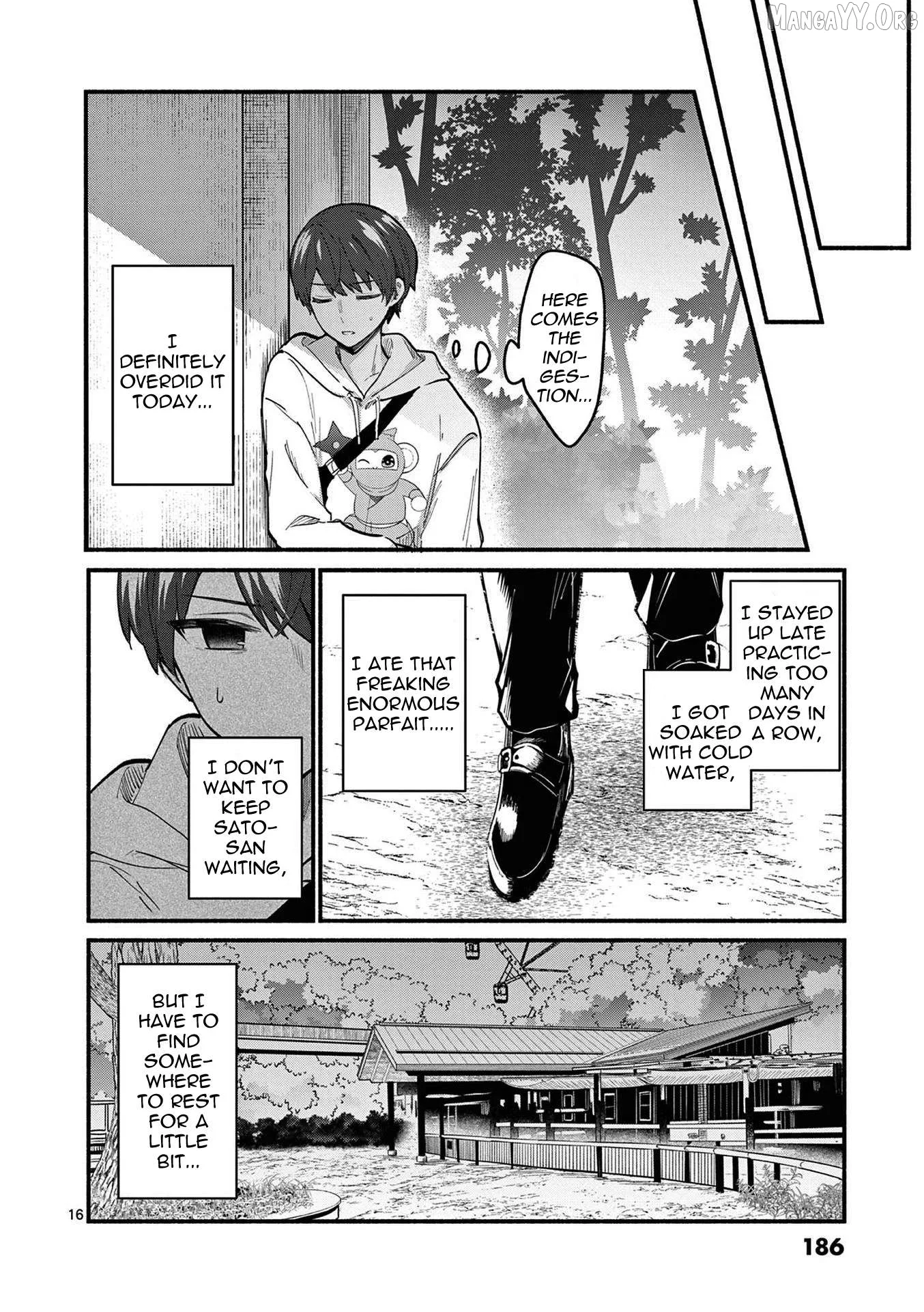 Shiotaiou no Sato-san ga Ore ni dake Amai Chapter 77 page 16