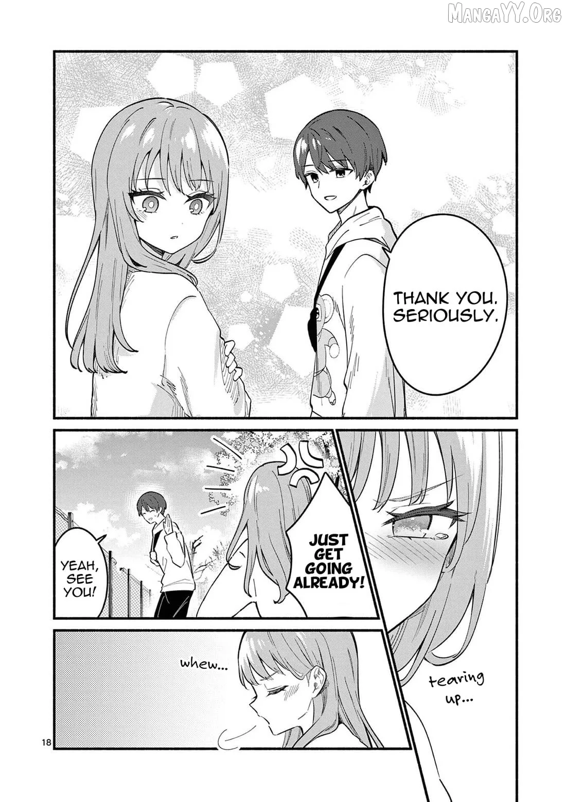 Shiotaiou no Sato-san ga Ore ni dake Amai Chapter 78 page 19