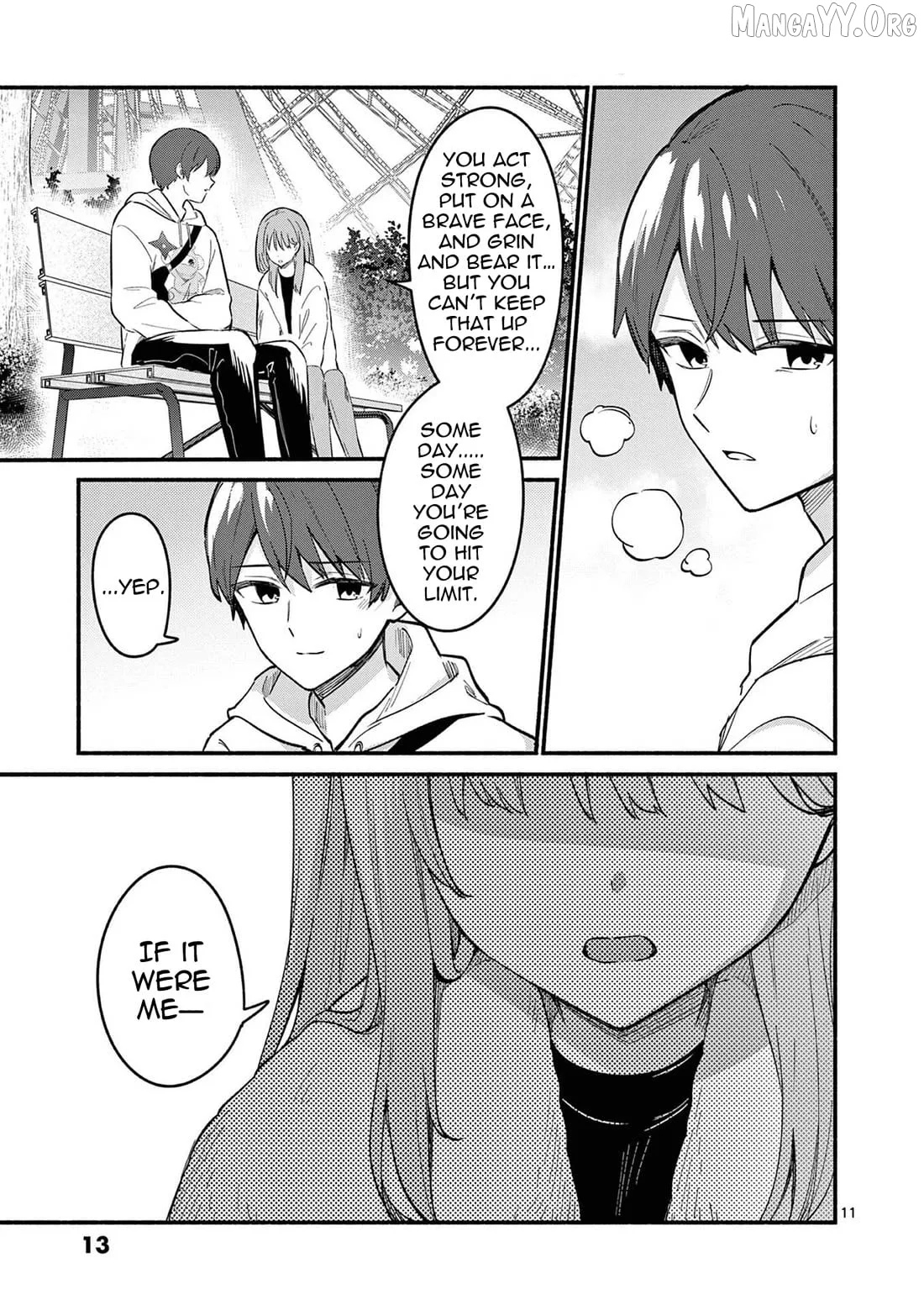 Shiotaiou no Sato-san ga Ore ni dake Amai Chapter 78 page 11