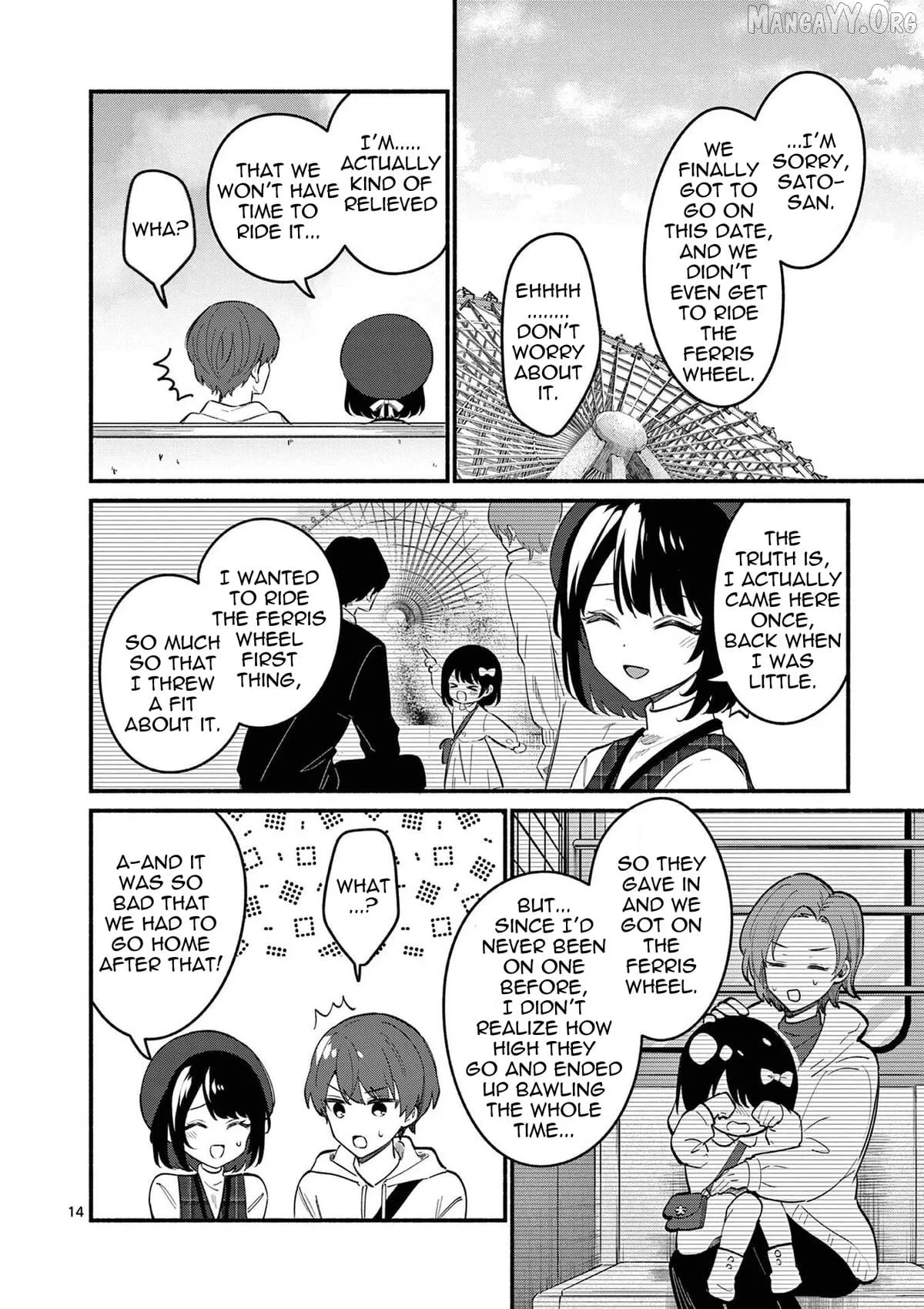 Shiotaiou no Sato-san ga Ore ni dake Amai Chapter 79 page 15