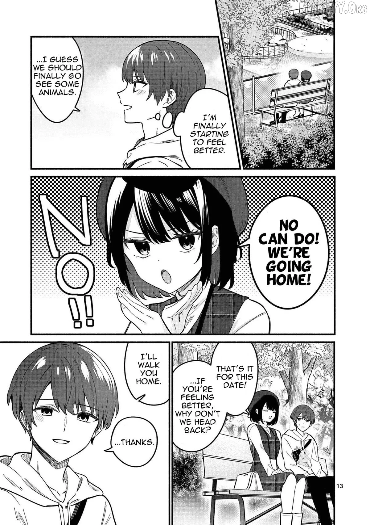 Shiotaiou no Sato-san ga Ore ni dake Amai Chapter 79 page 14