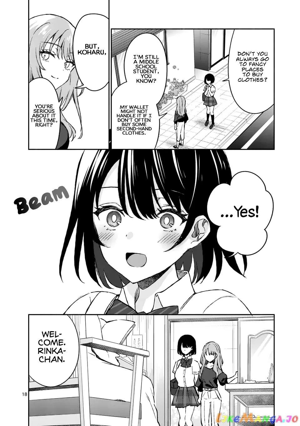 Shiotaiou no Sato-san ga Ore ni dake Amai Chapter 8 page 18