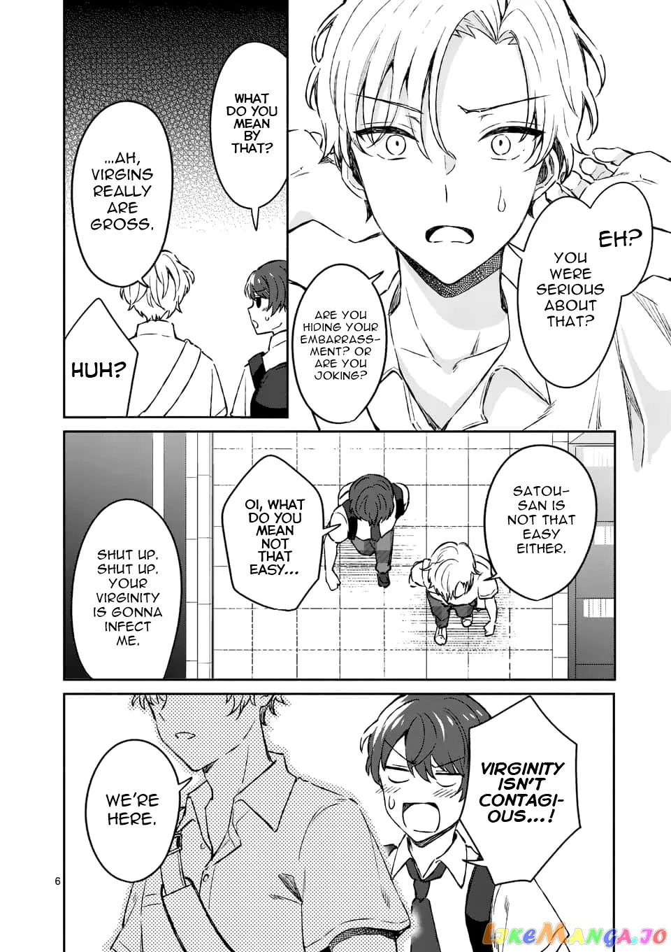 Shiotaiou no Sato-san ga Ore ni dake Amai Chapter 8 page 6