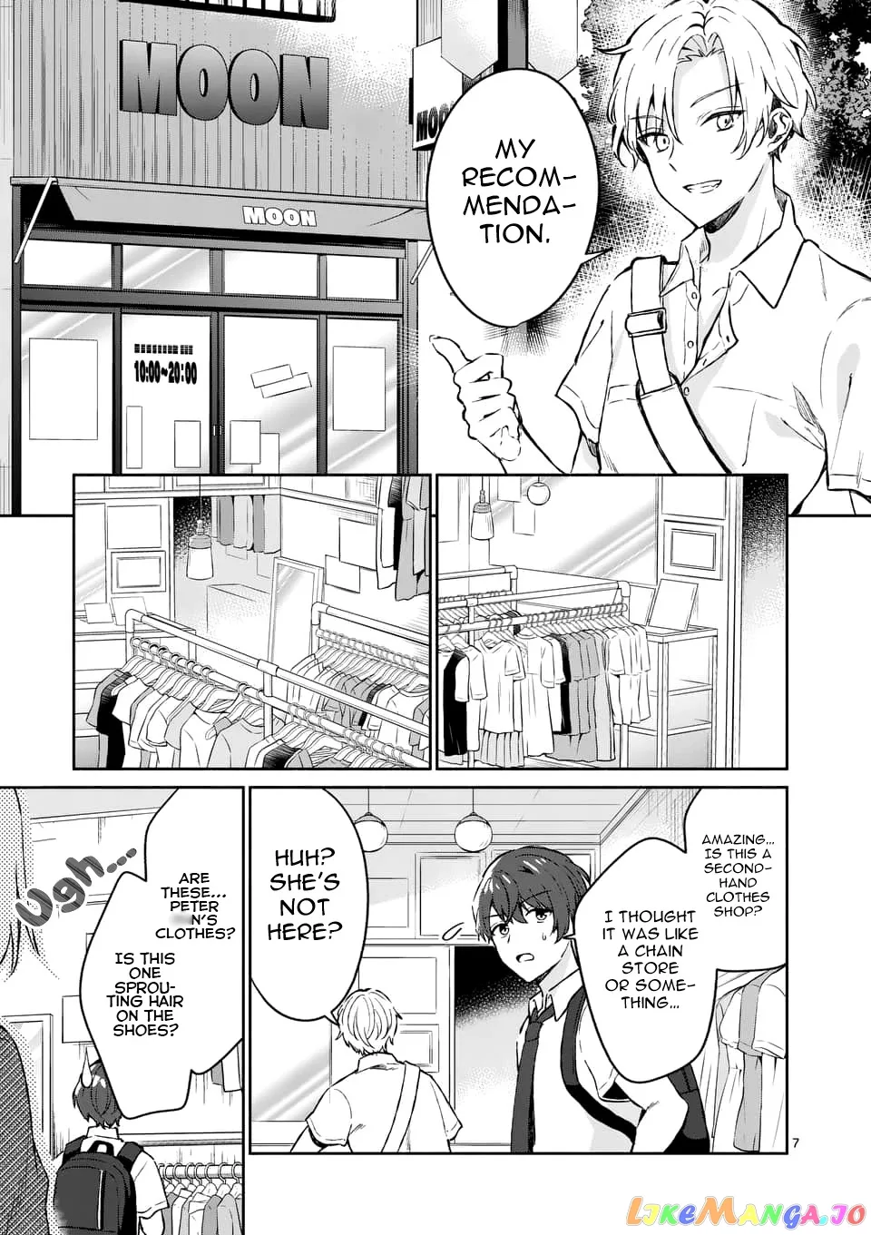 Shiotaiou no Sato-san ga Ore ni dake Amai Chapter 8 page 7