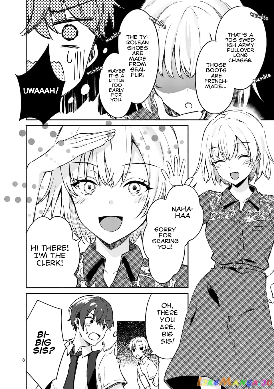 Shiotaiou no Sato-san ga Ore ni dake Amai Chapter 8 page 8