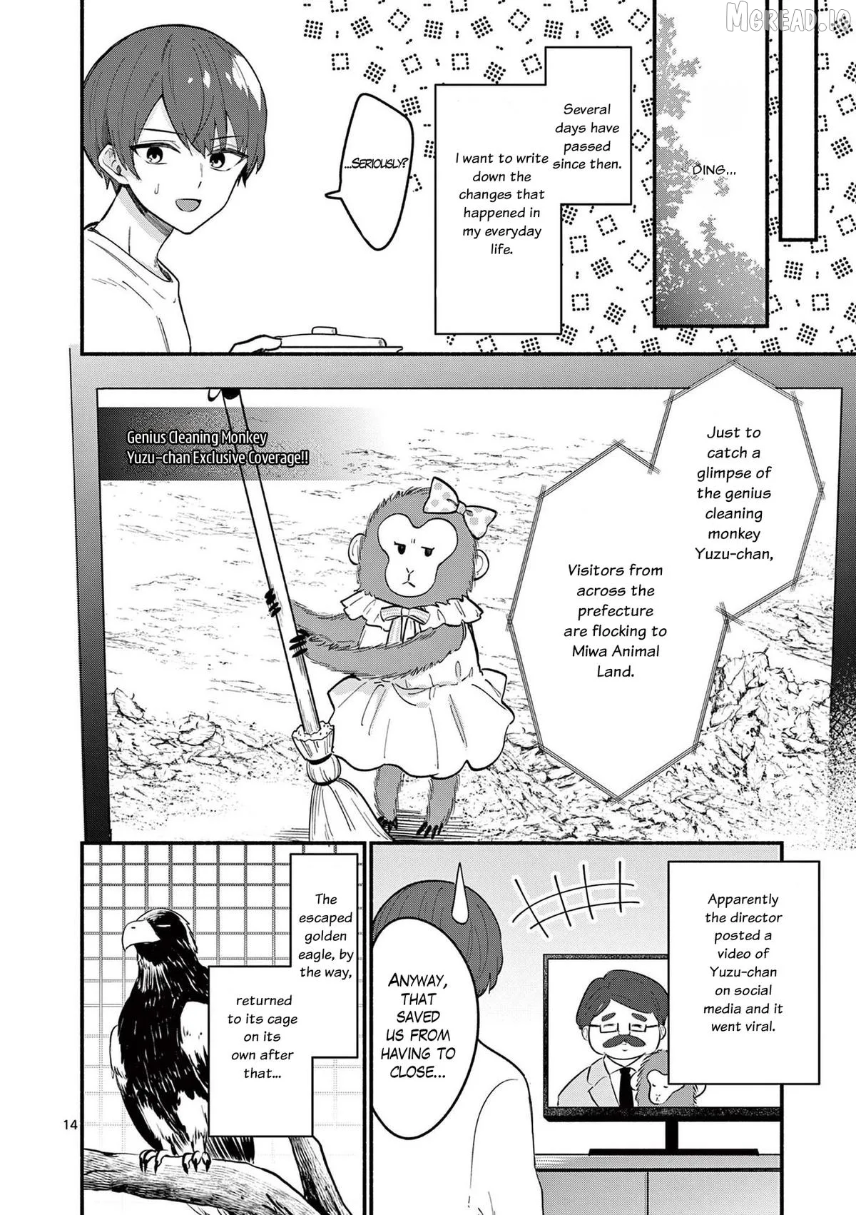 Shiotaiou no Sato-san ga Ore ni dake Amai Chapter 80 page 14