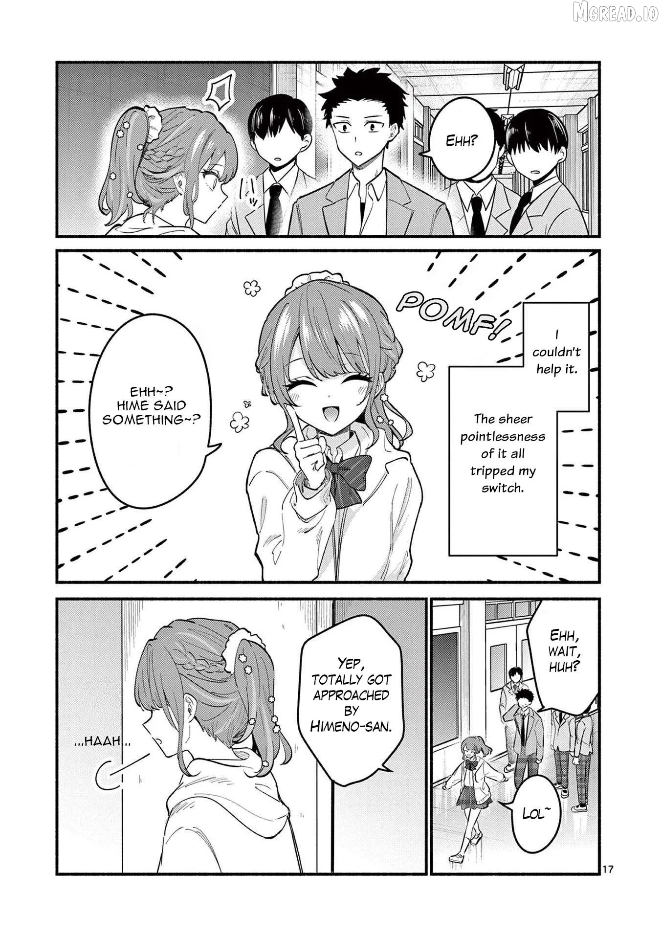 Shiotaiou no Sato-san ga Ore ni dake Amai Chapter 81 page 17