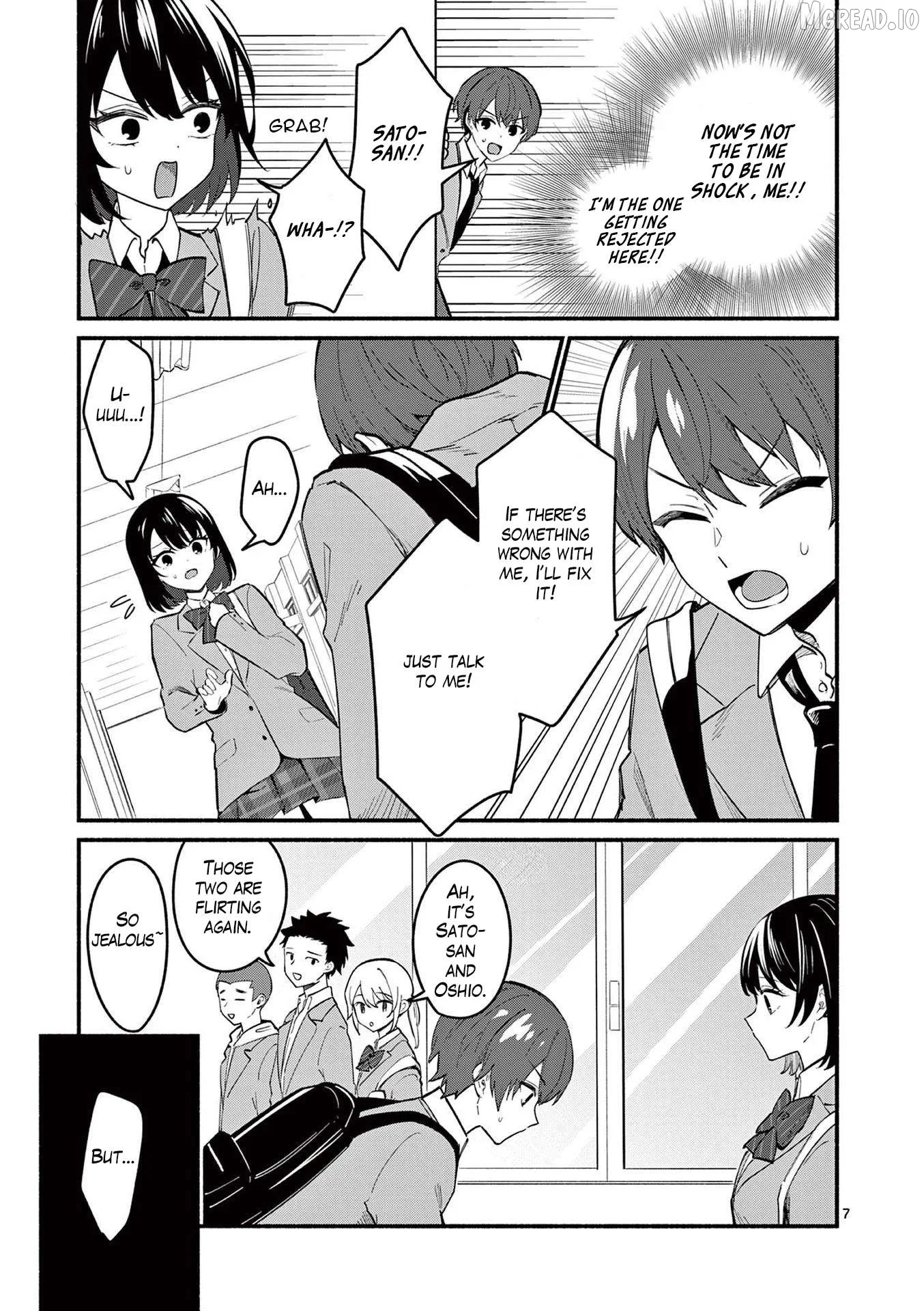 Shiotaiou no Sato-san ga Ore ni dake Amai Chapter 81 page 7