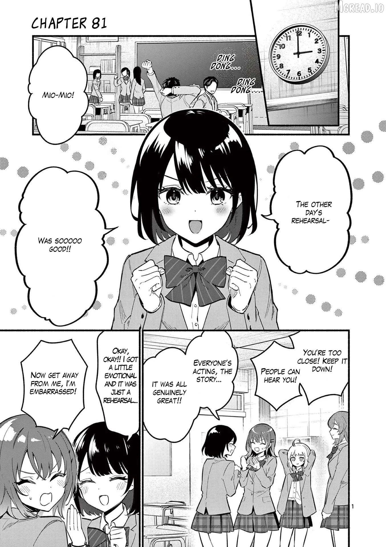 Shiotaiou no Sato-san ga Ore ni dake Amai Chapter 81 page 1