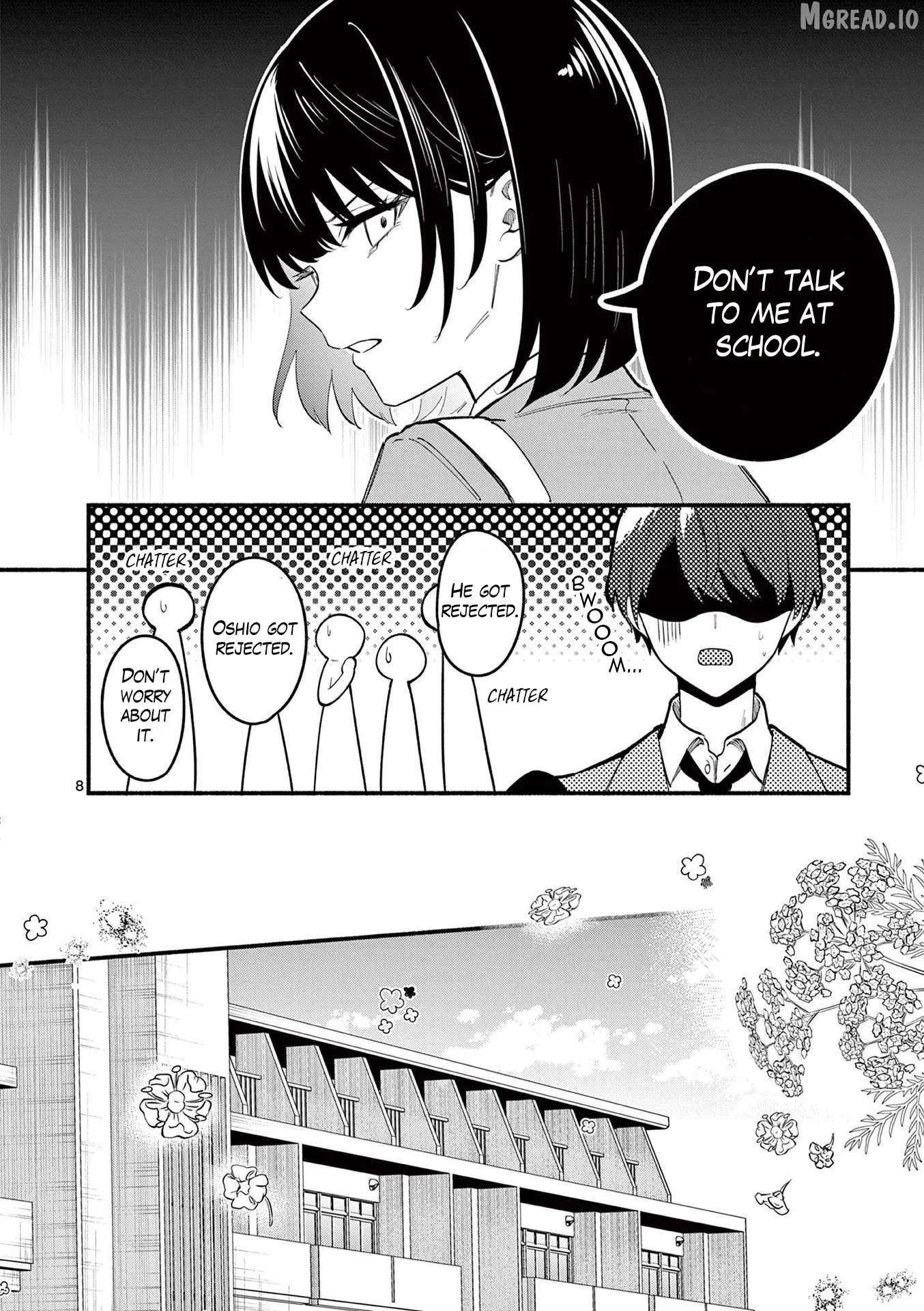 Shiotaiou no Sato-san ga Ore ni dake Amai Chapter 81 page 8