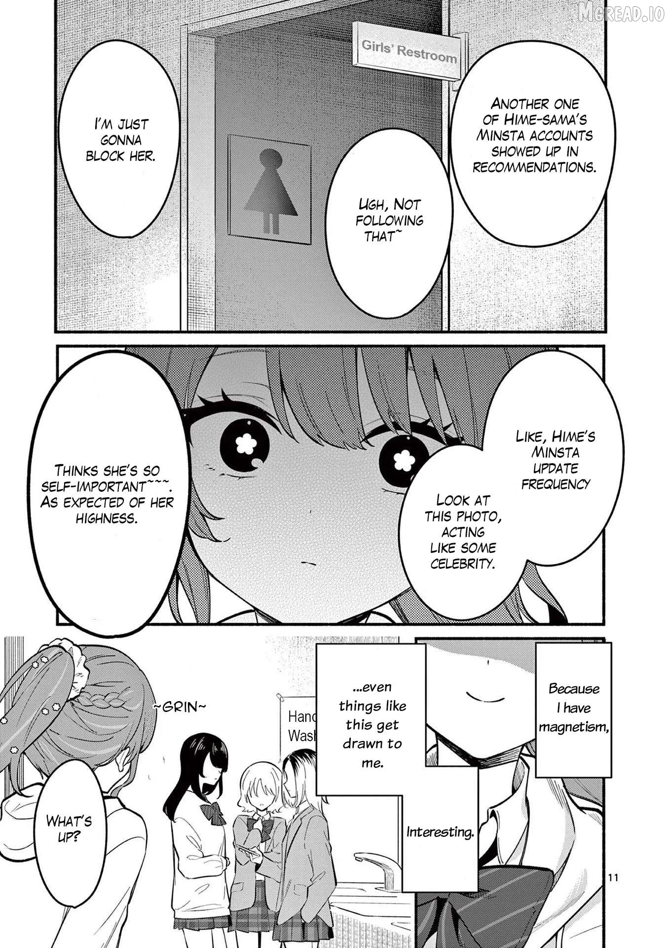 Shiotaiou no Sato-san ga Ore ni dake Amai Chapter 81 page 11