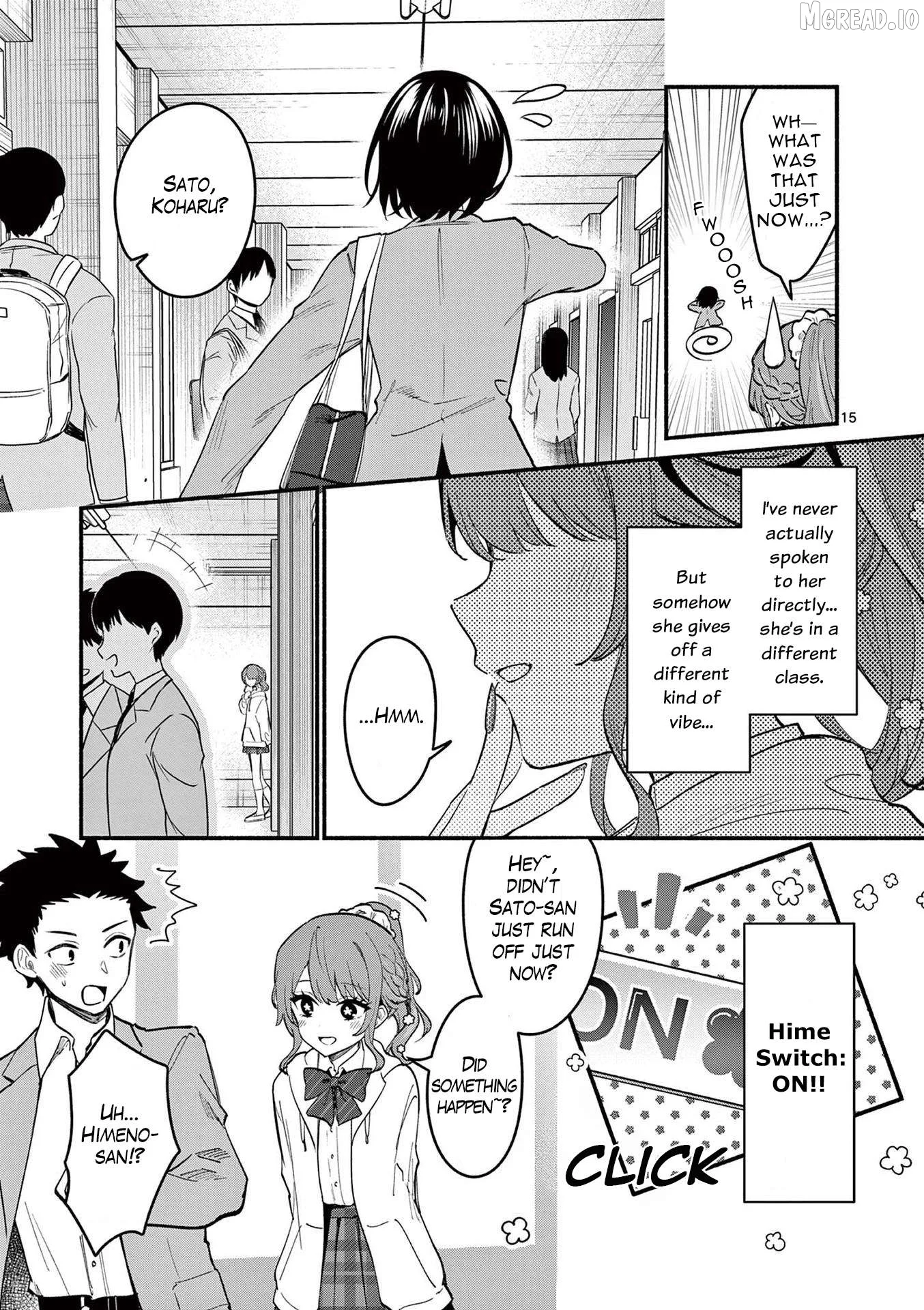 Shiotaiou no Sato-san ga Ore ni dake Amai Chapter 81 page 15