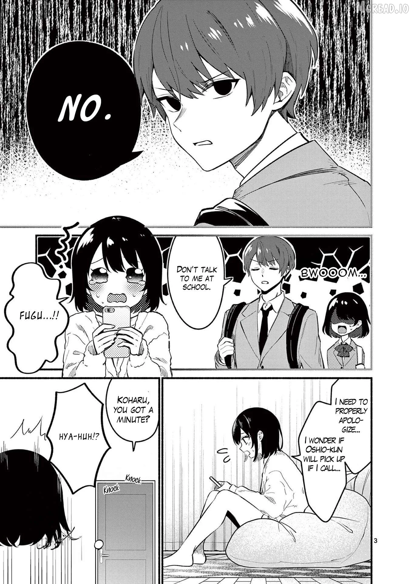Shiotaiou no Sato-san ga Ore ni dake Amai Chapter 82 page 3