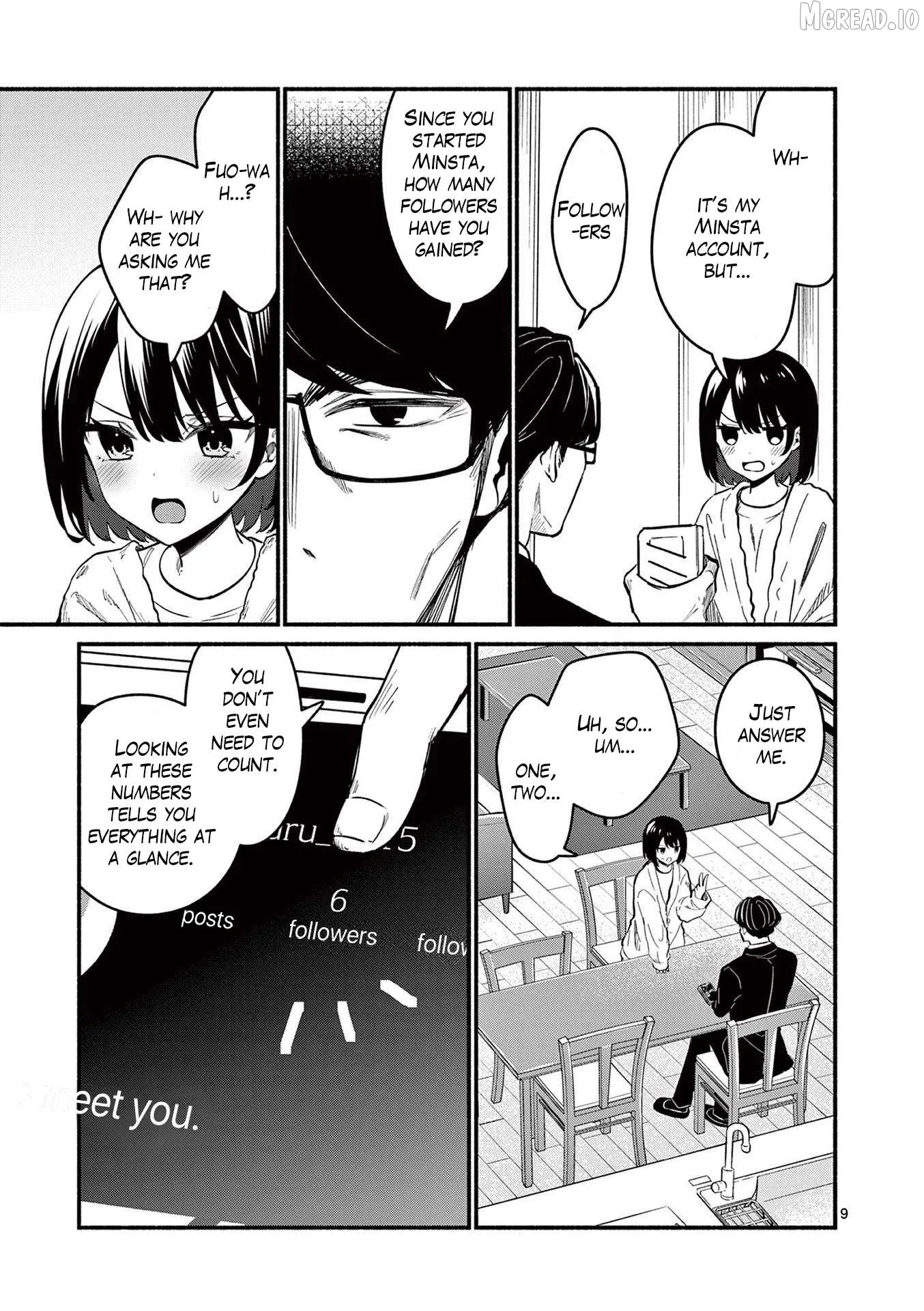 Shiotaiou no Sato-san ga Ore ni dake Amai Chapter 82 page 9